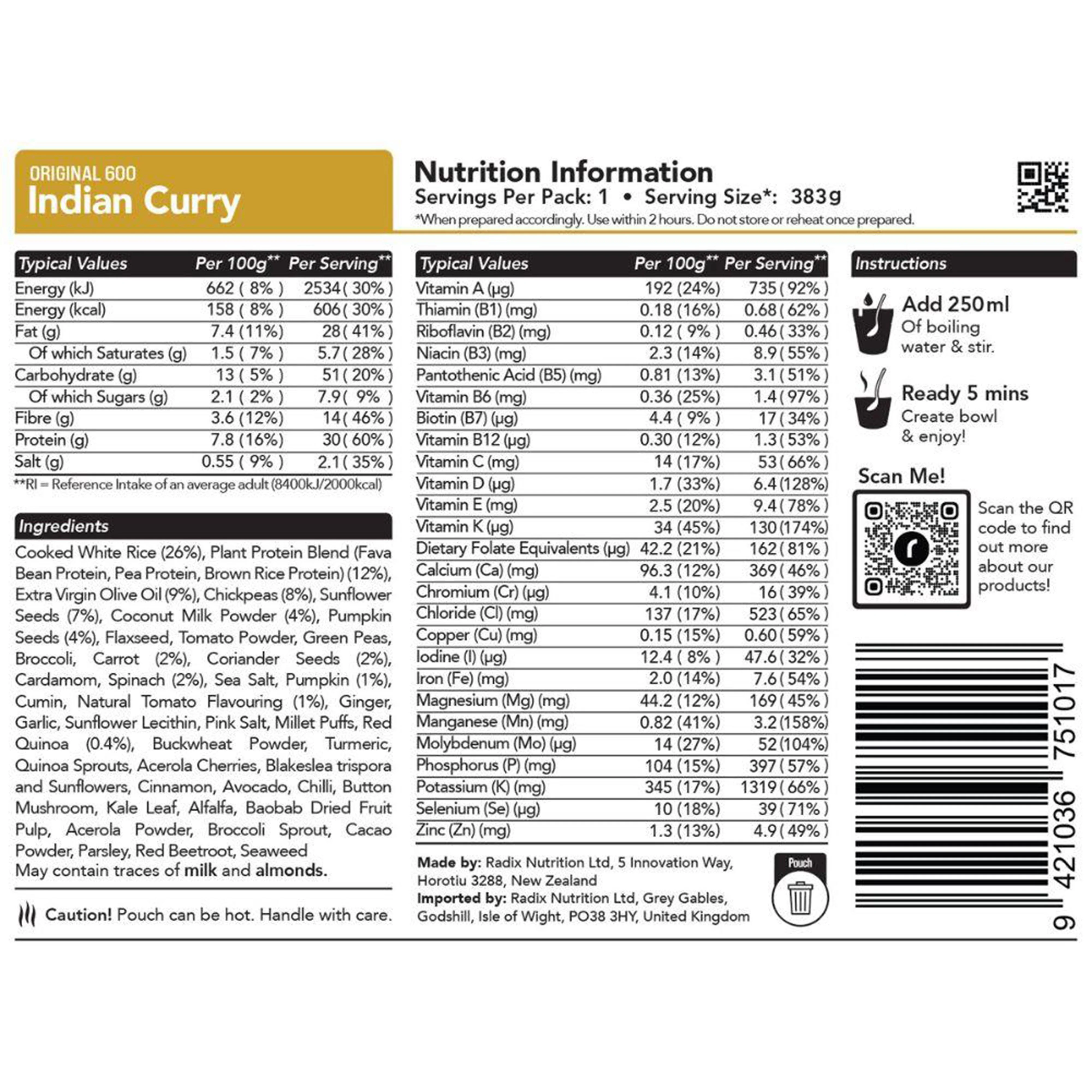 Indian Curry Meal 800 - Image 2