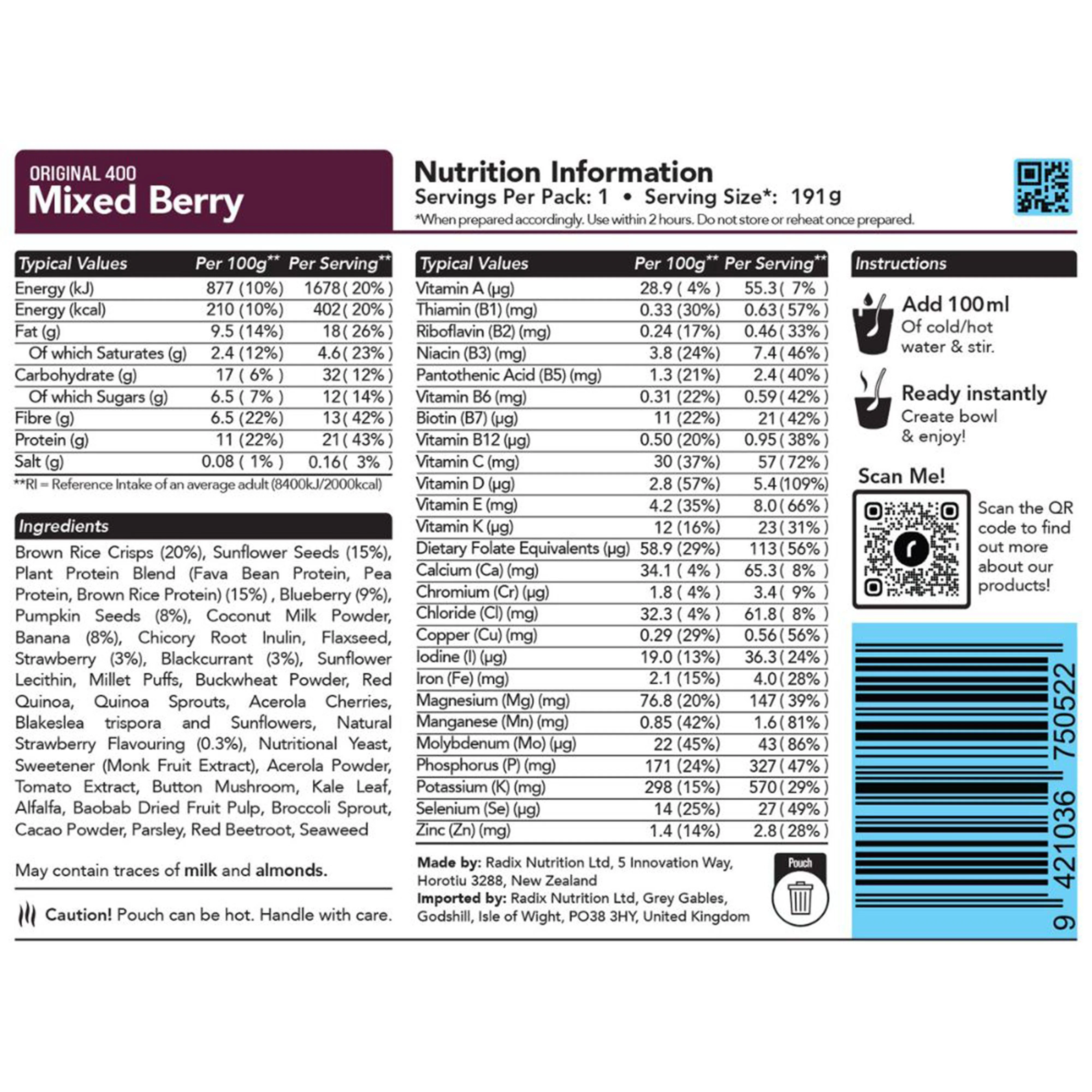 Mixed Berry Breakfast 400 - Image 4