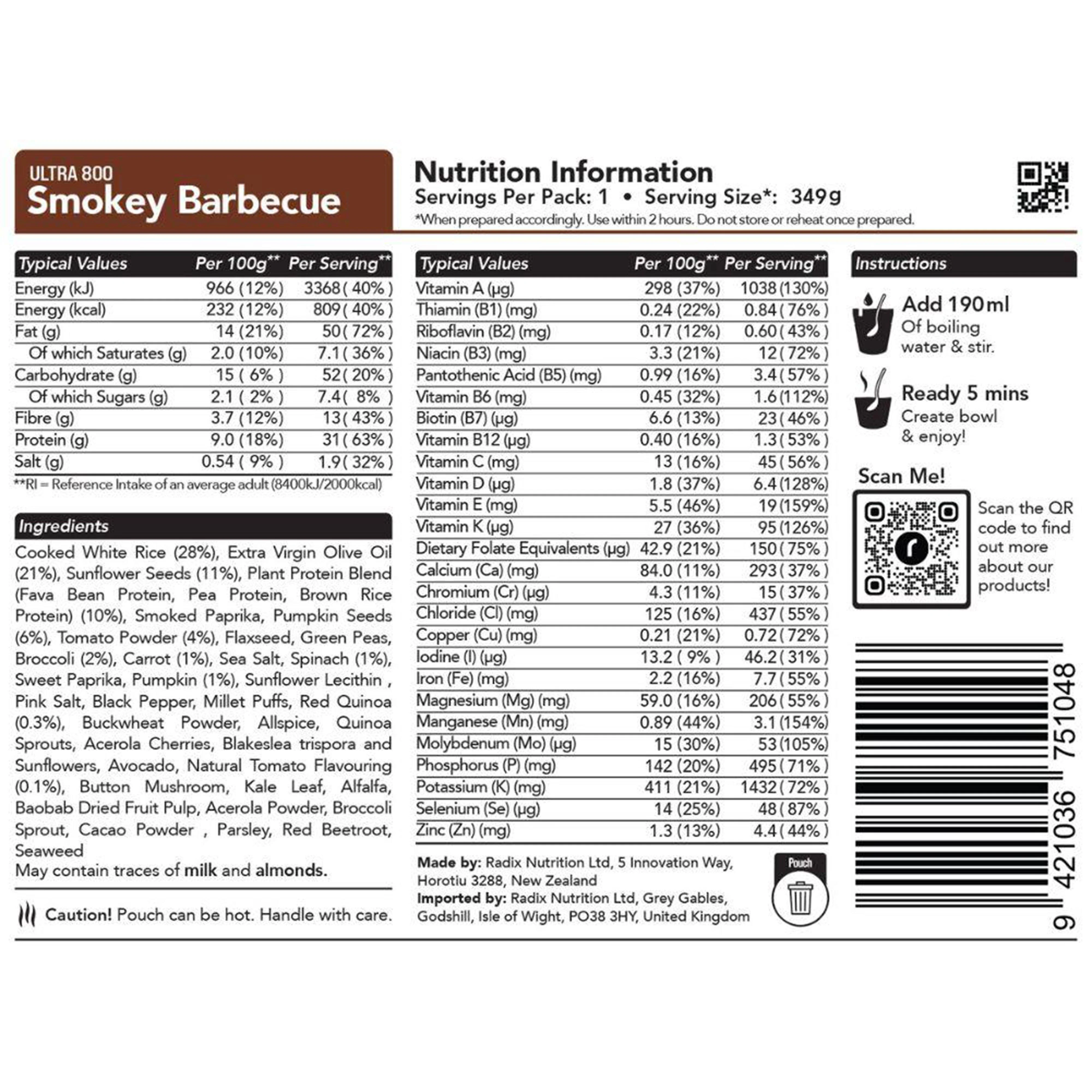 Smokey Barbecue Meal 800 - Image 2