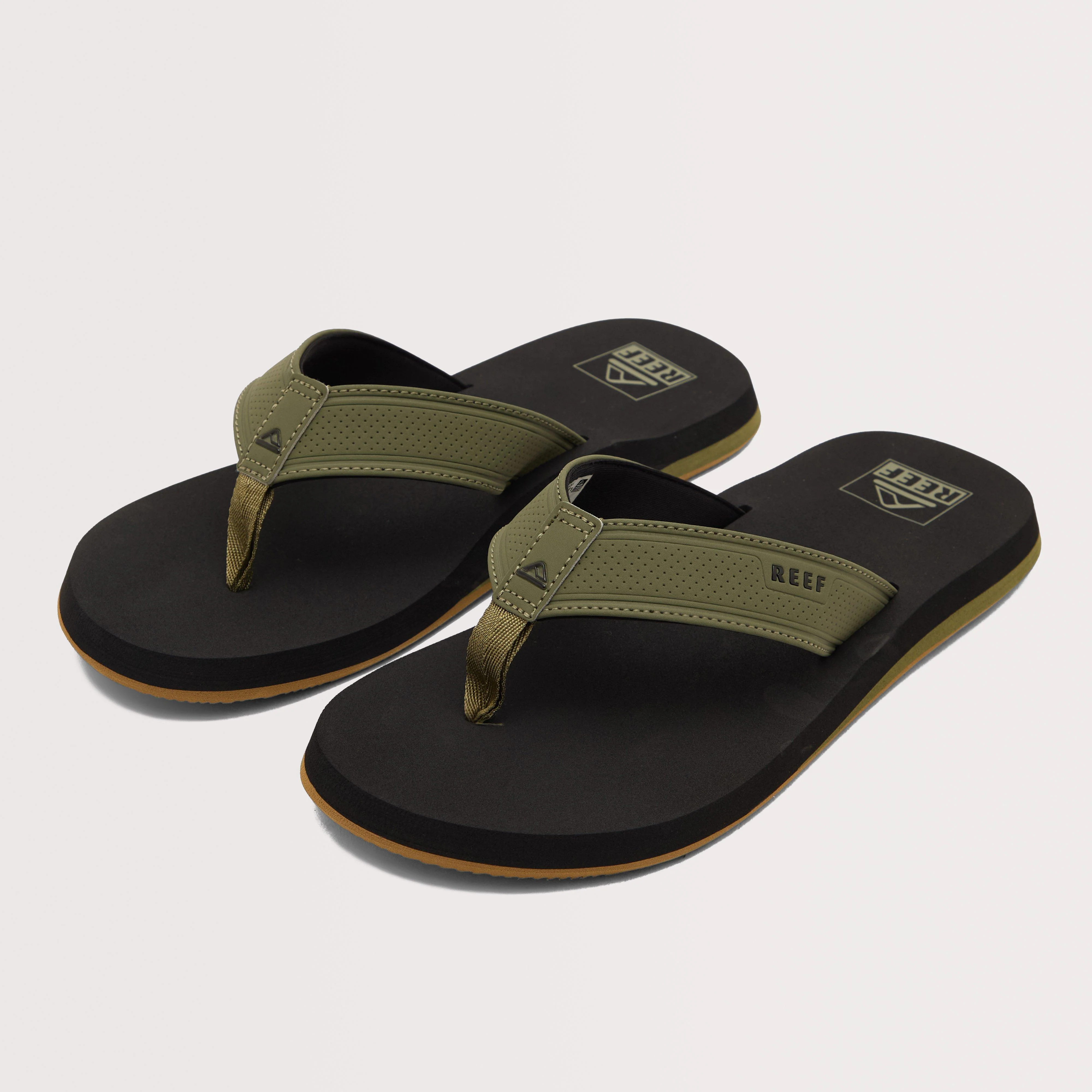 Men’s Layback Flip Black/Olive - Image 2