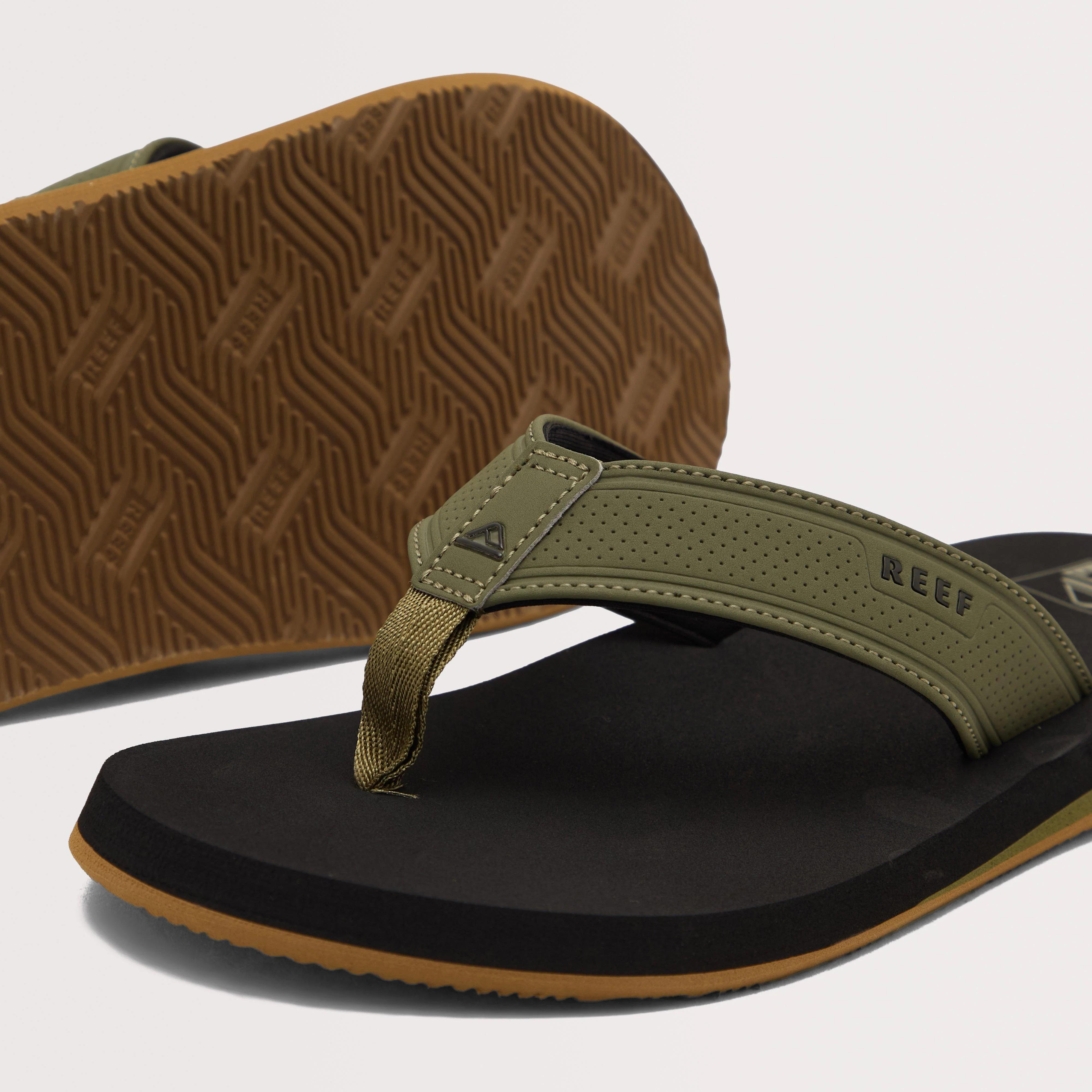 Men’s Layback Flip Black/Olive - Image 4