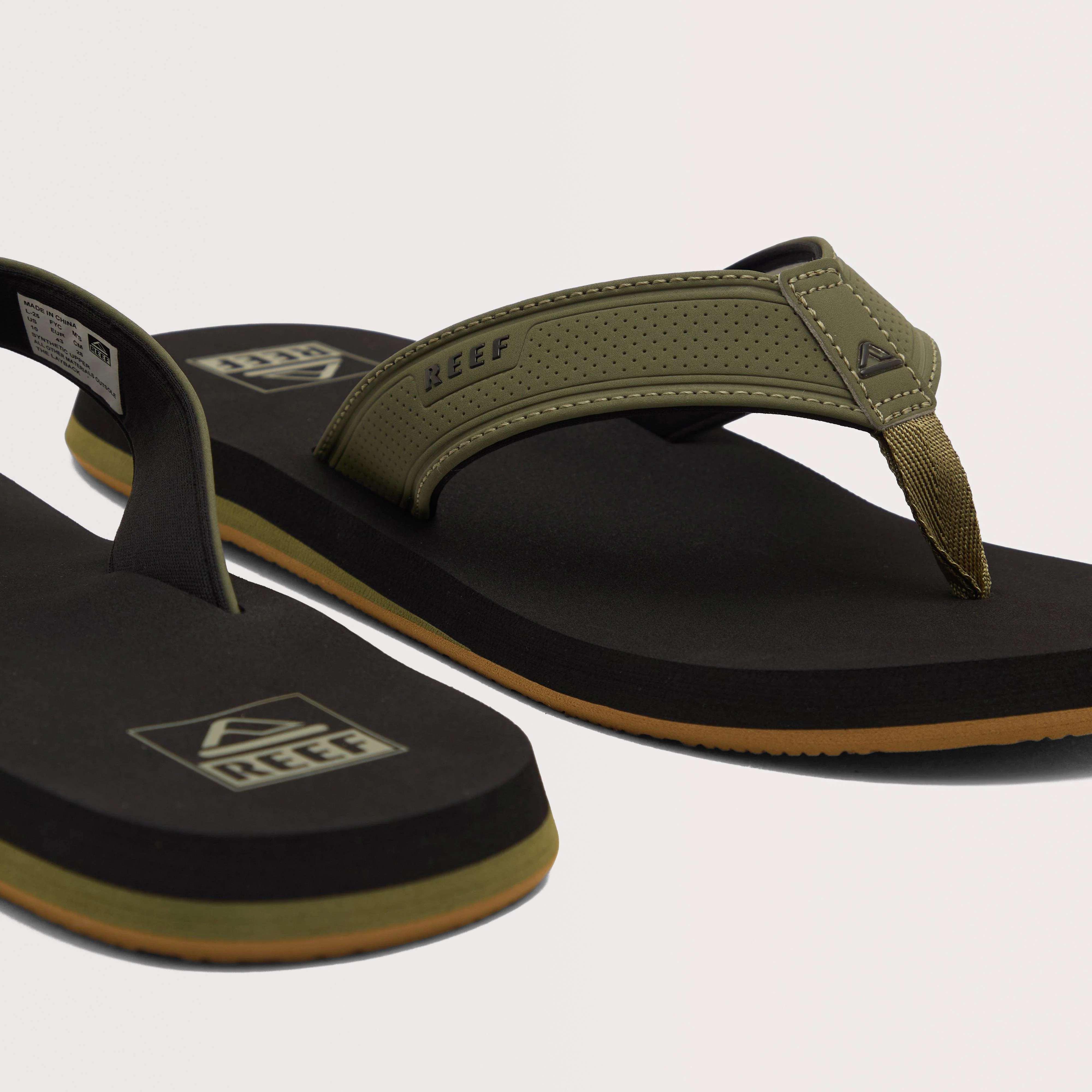 Men’s Layback Flip Black/Olive - Image 6