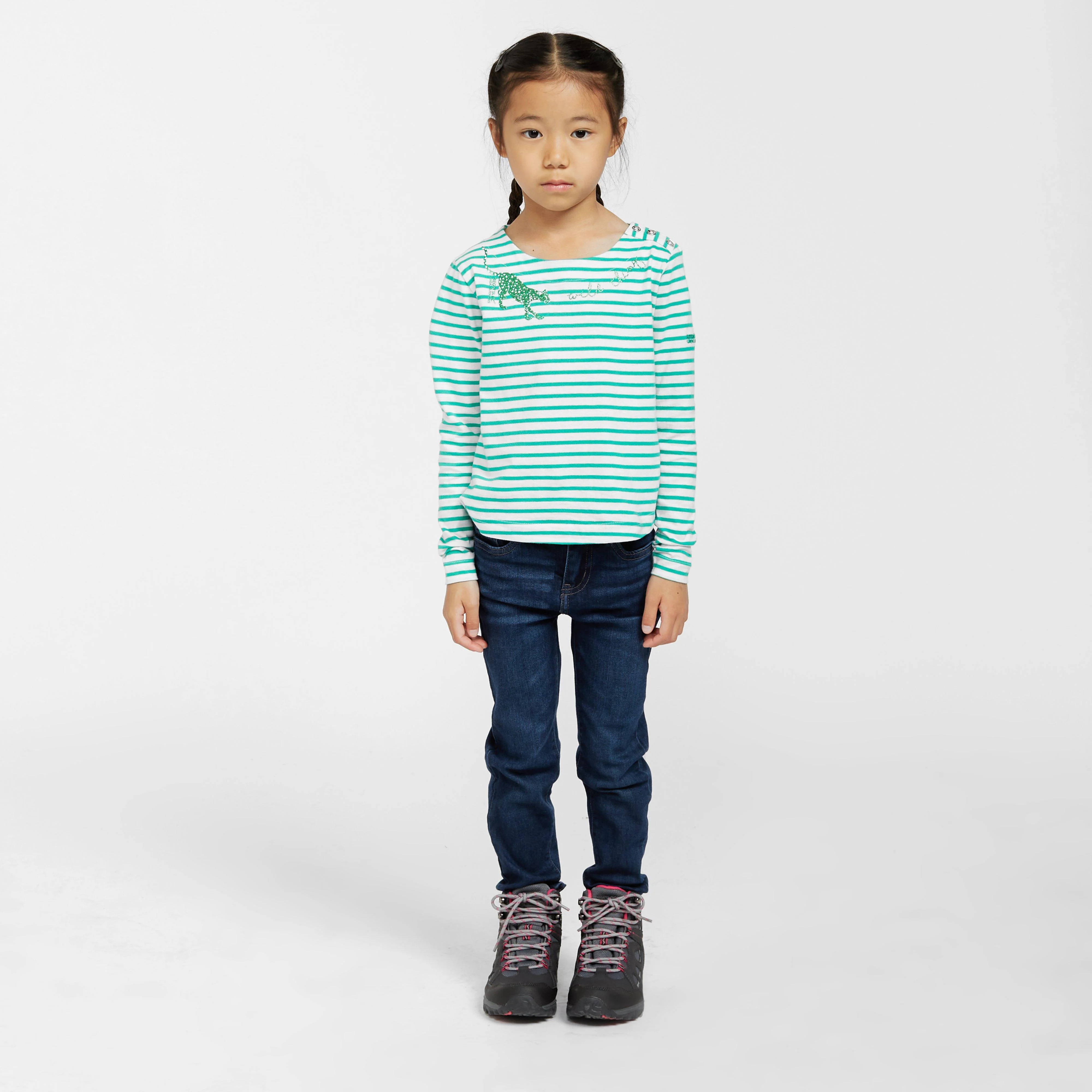 Kids Carmella II Long Sleeve T-Shirt Mint - Image 3