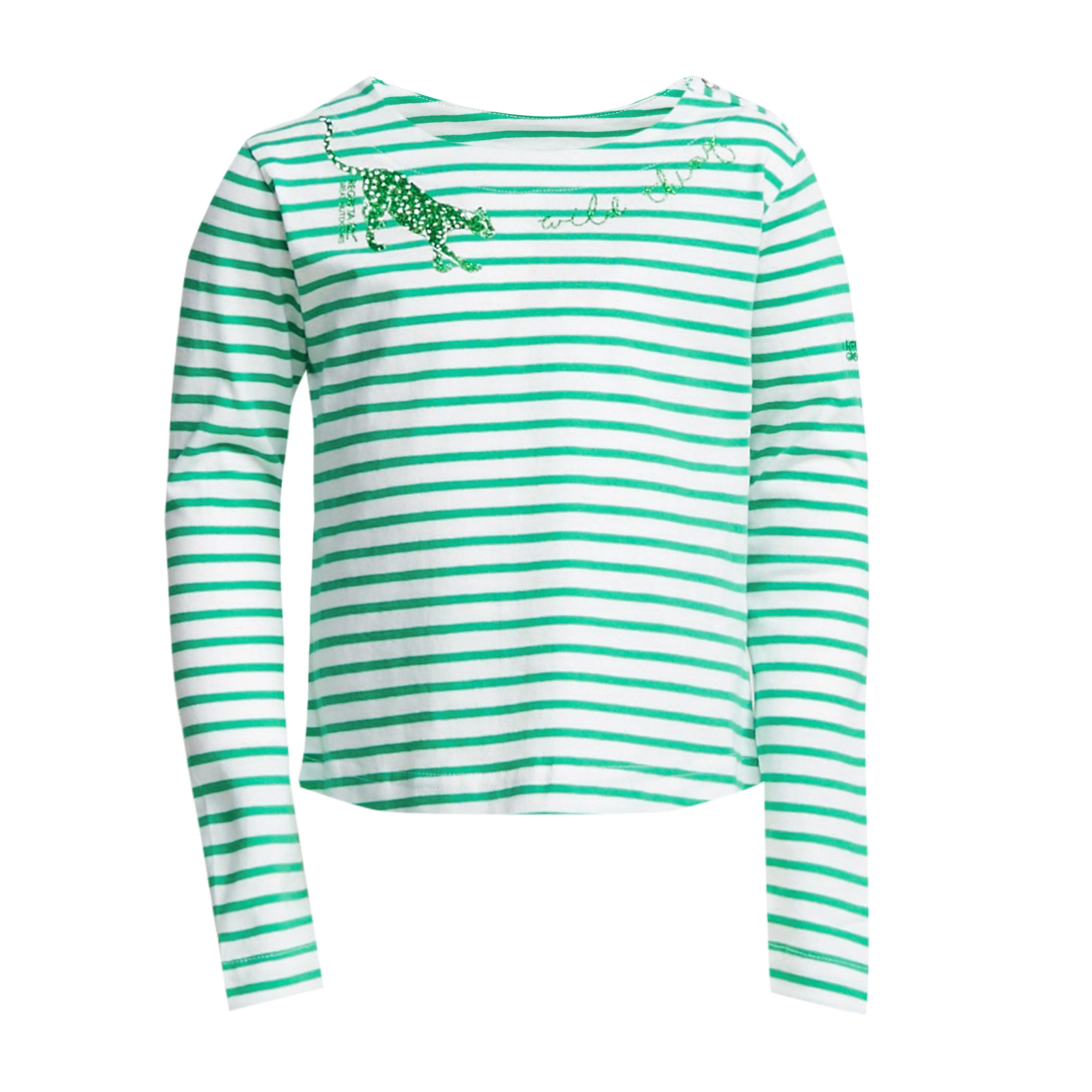 Kids Carmella II Long Sleeve T-Shirt Mint - Image 5