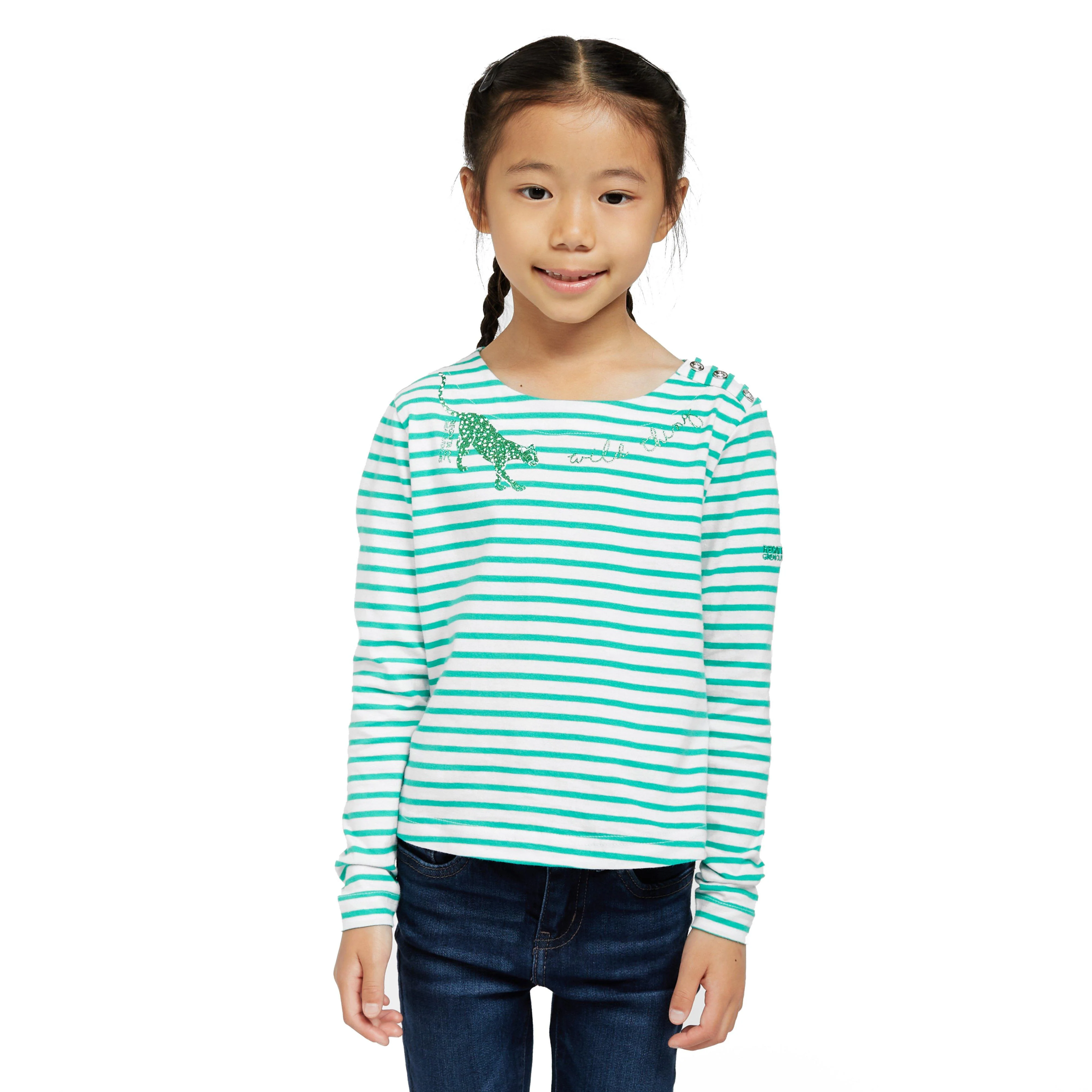 Kids Carmella II Long Sleeve T-Shirt Mint - Image 6