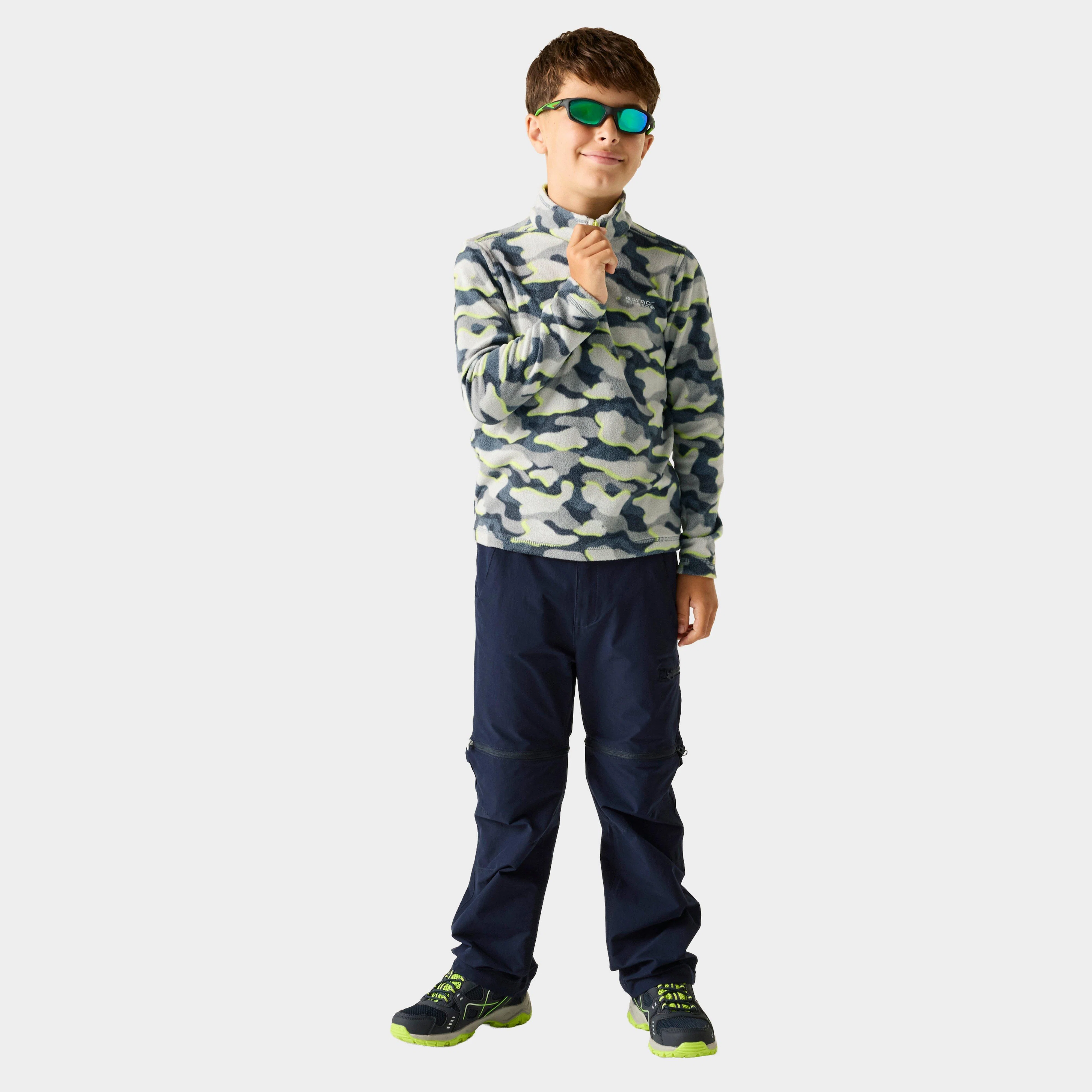 Kids' Hot Shot II Half Zip Fleece - Image 3