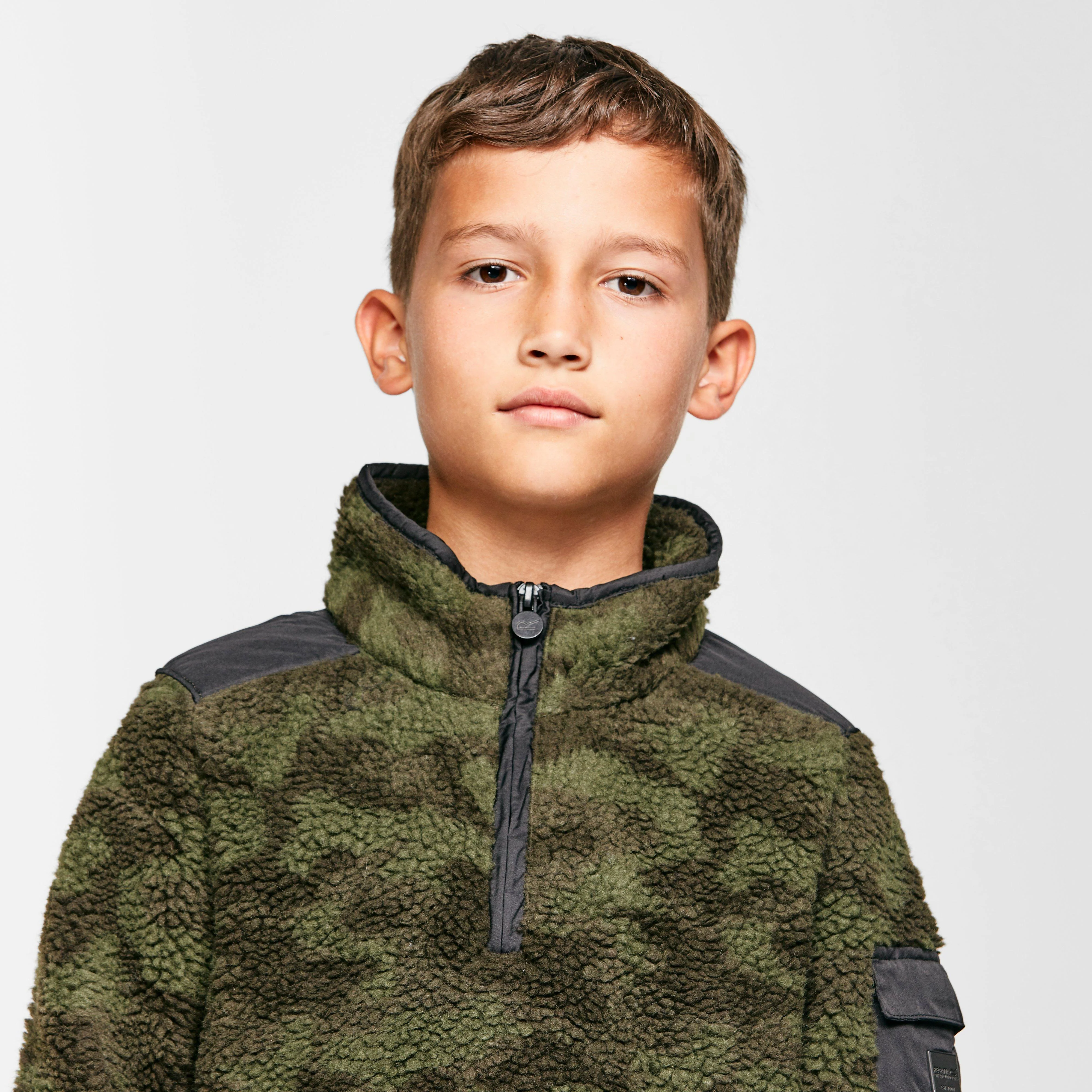 Kid's Macklin Half-Zip Heavyweight Fleece - Image 4