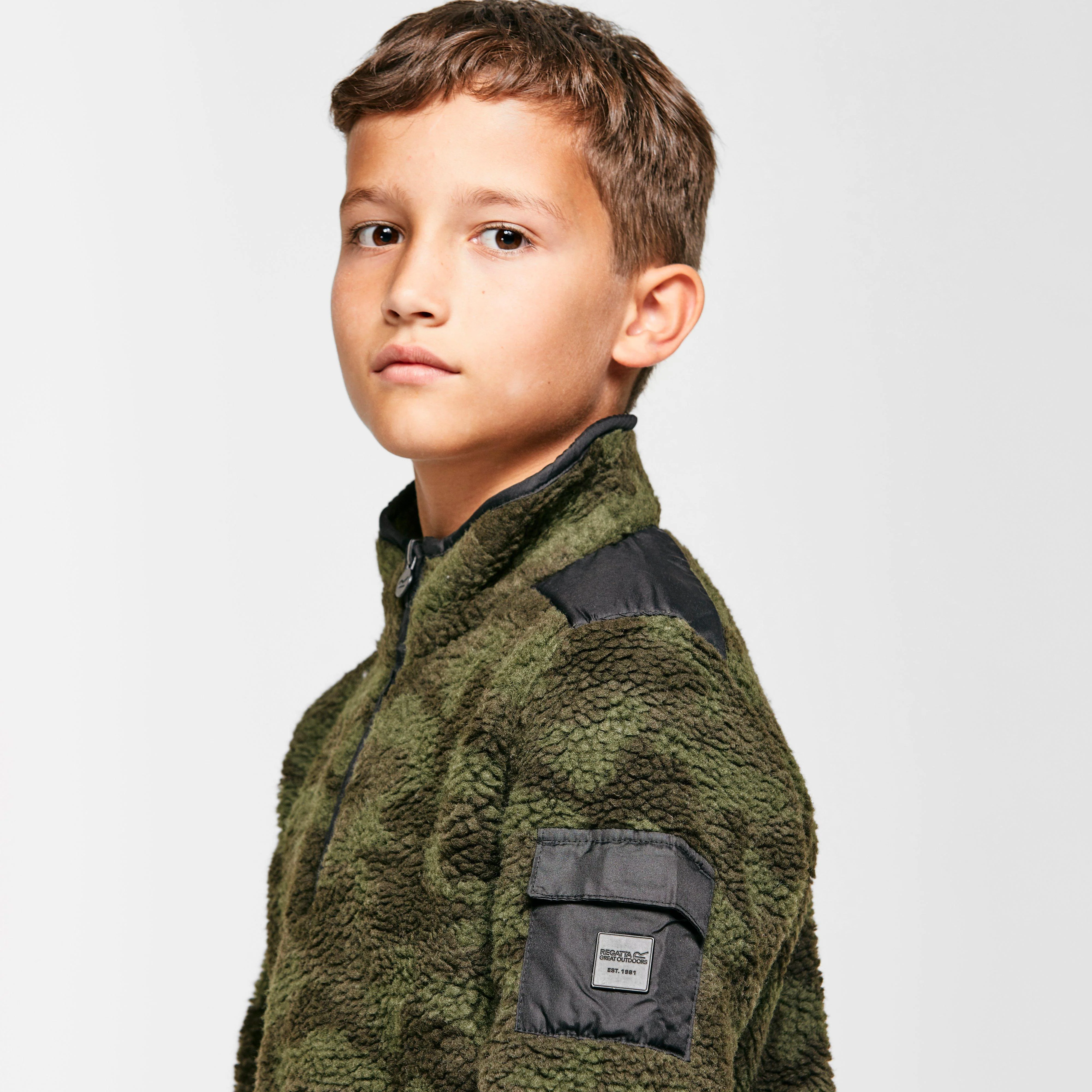 Kid's Macklin Half-Zip Heavyweight Fleece - Image 5