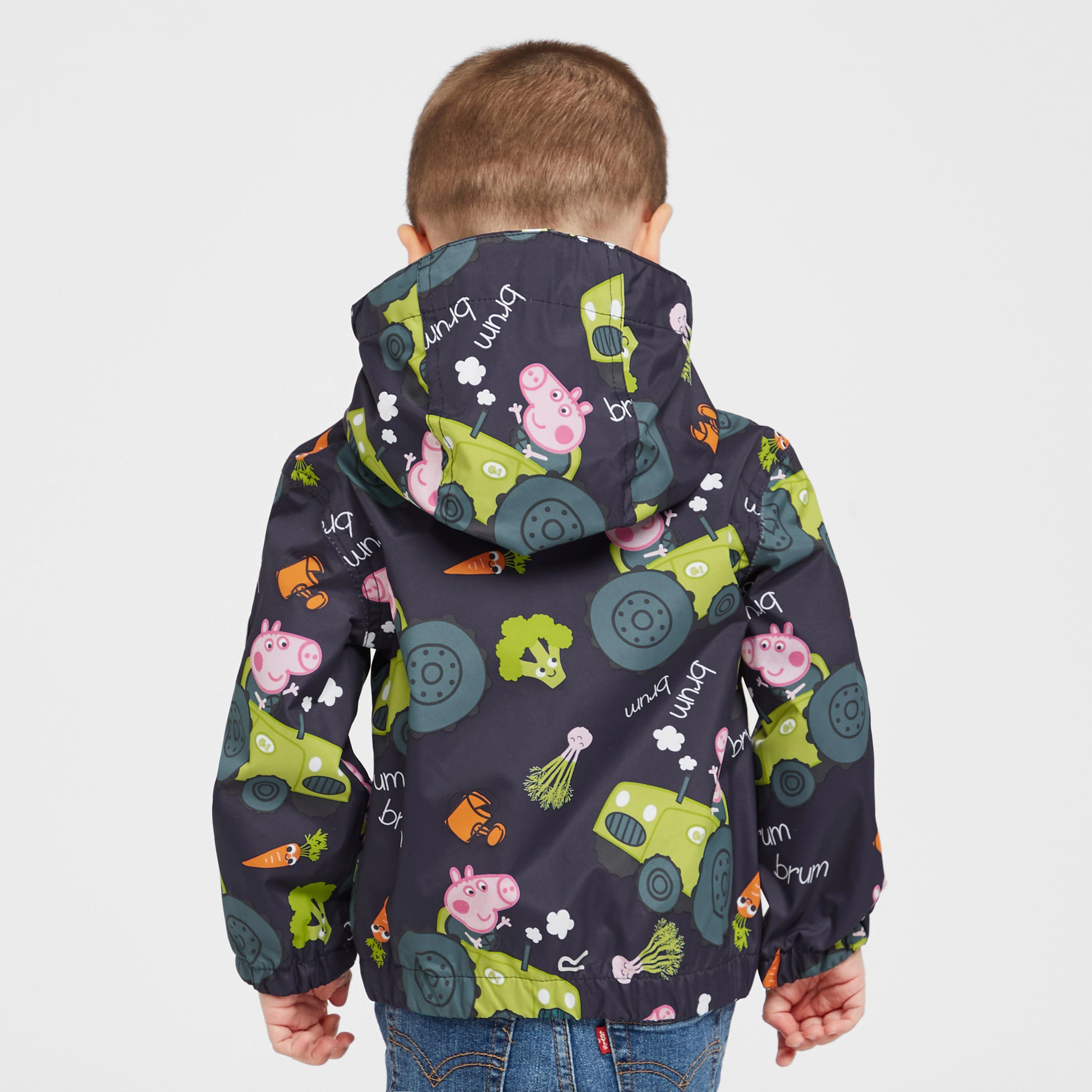 Kids' Peppa Pig Muddy Puddle Waterproof Jacket - Image 2