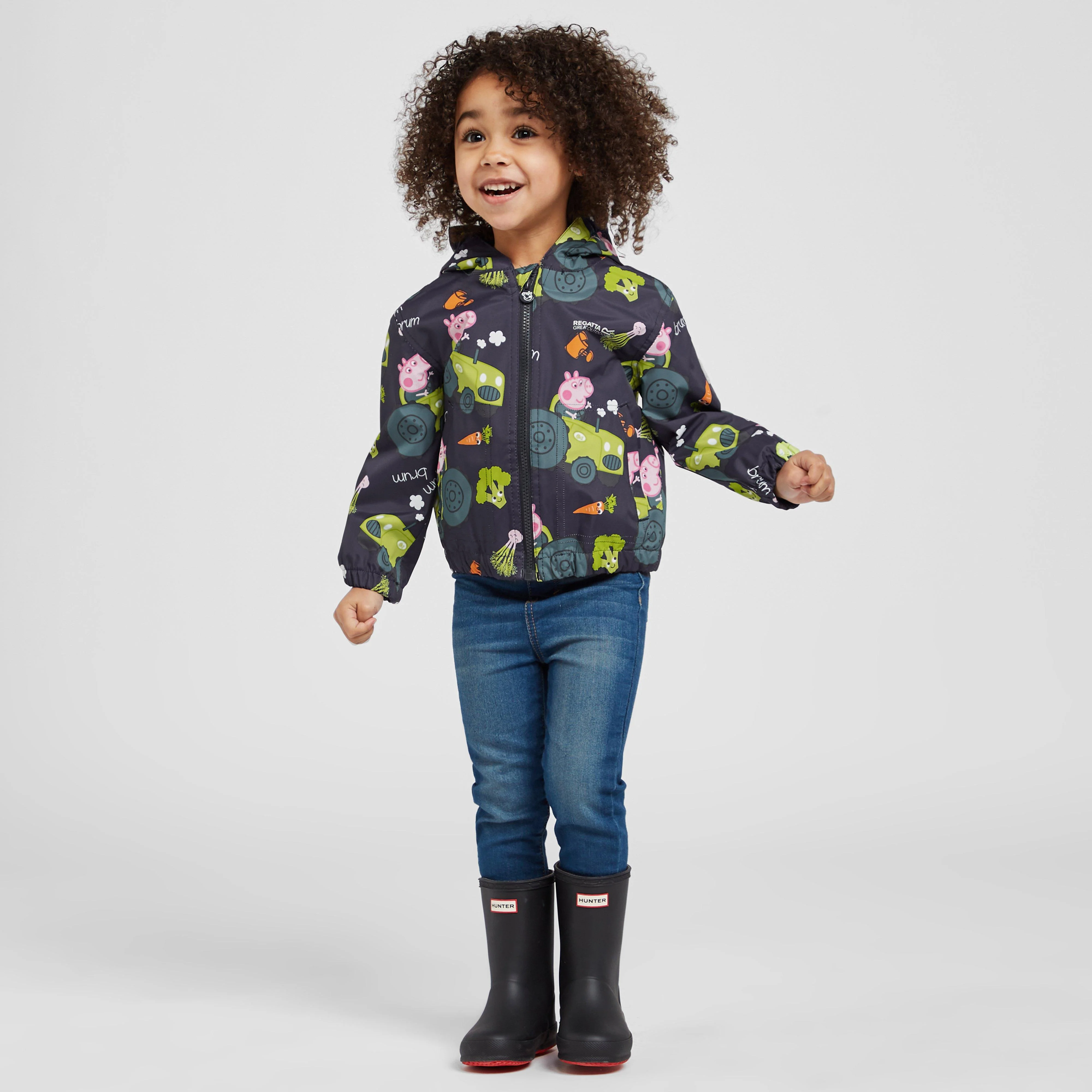 Kids' Peppa Pig Muddy Puddle Waterproof Jacket - Image 3