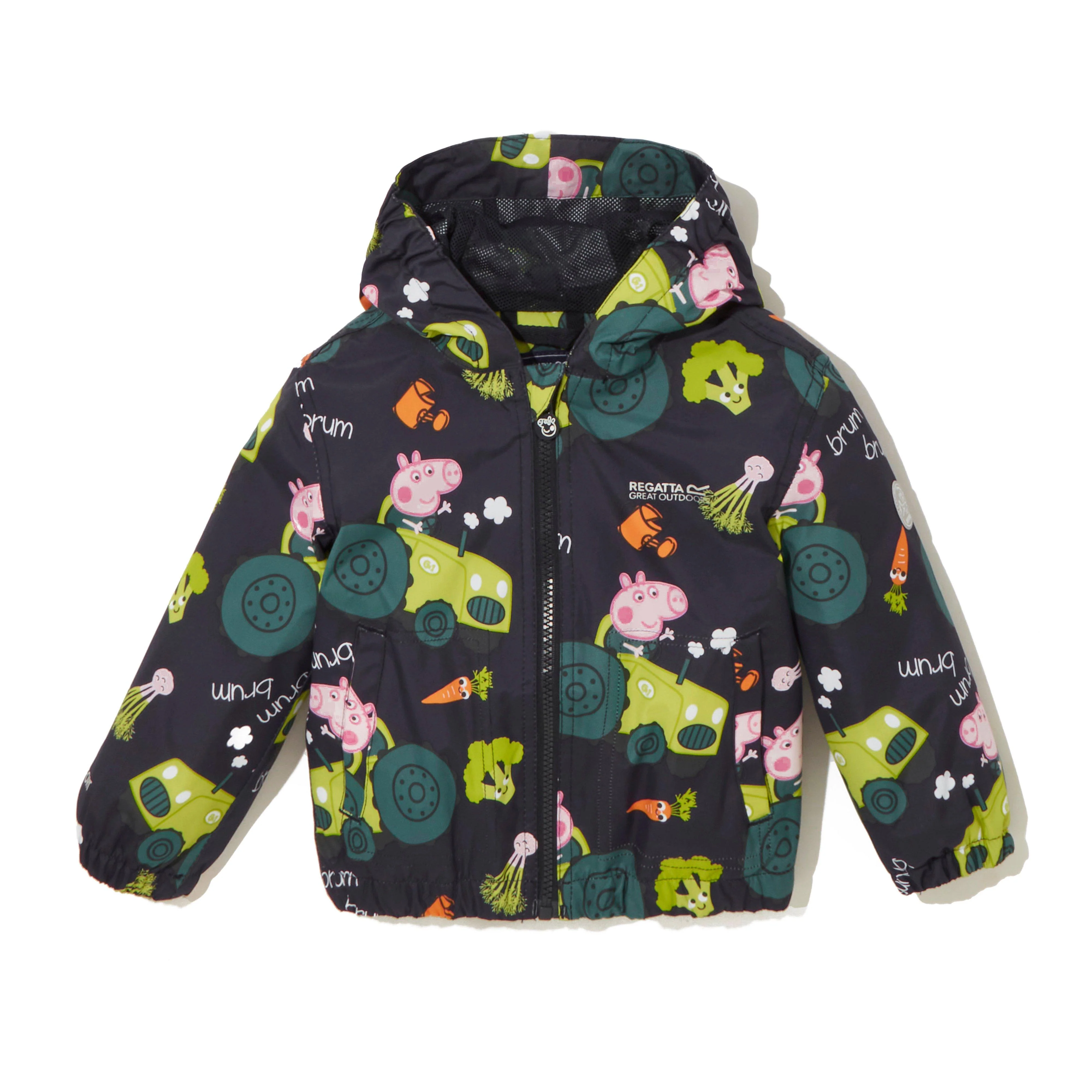 Kids' Peppa Pig Muddy Puddle Waterproof Jacket - Image 7