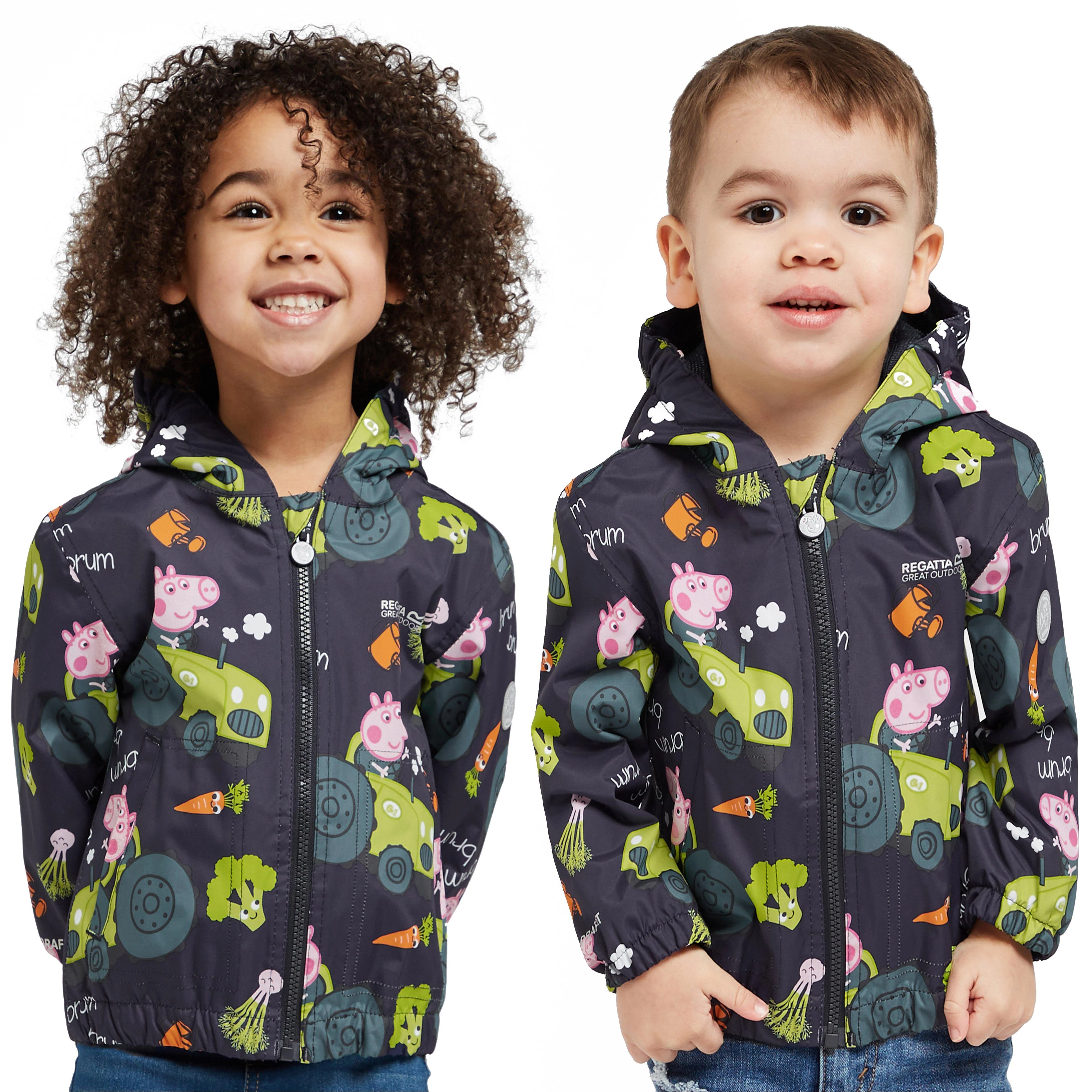 Kids' Peppa Pig Muddy Puddle Waterproof Jacket - Image 8