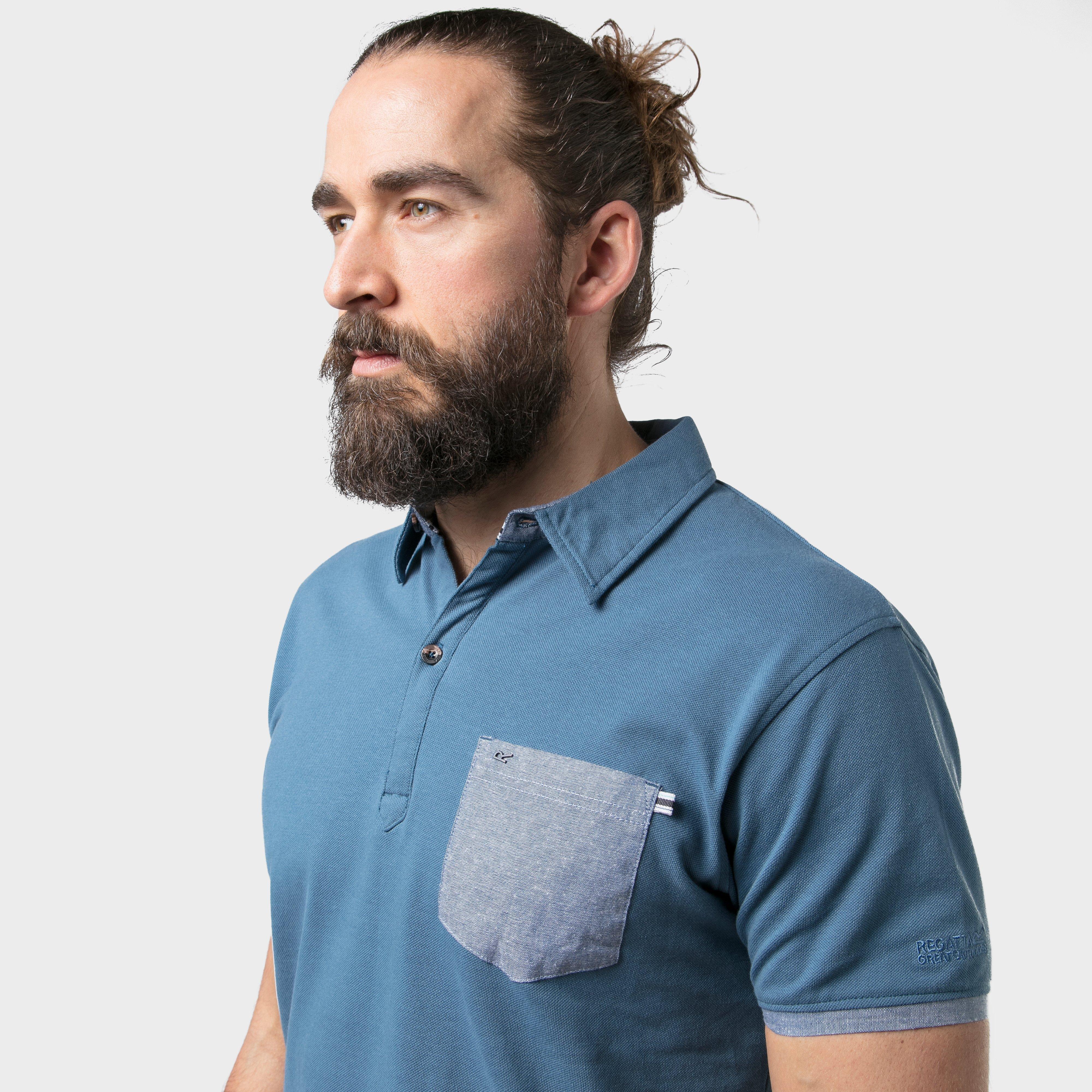 Mens Barley Polo Shirt - Image 5