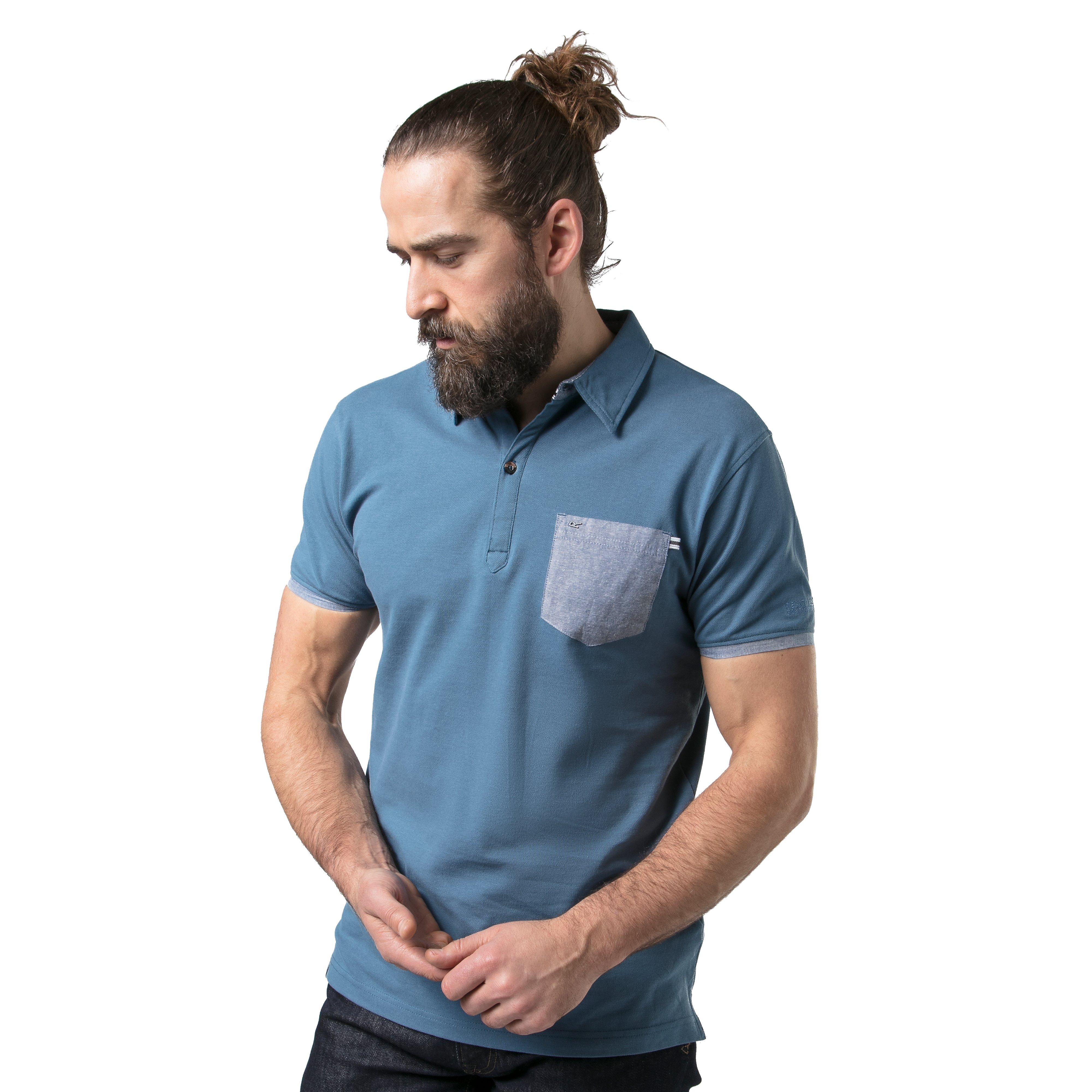 Mens Barley Polo Shirt - Image 9