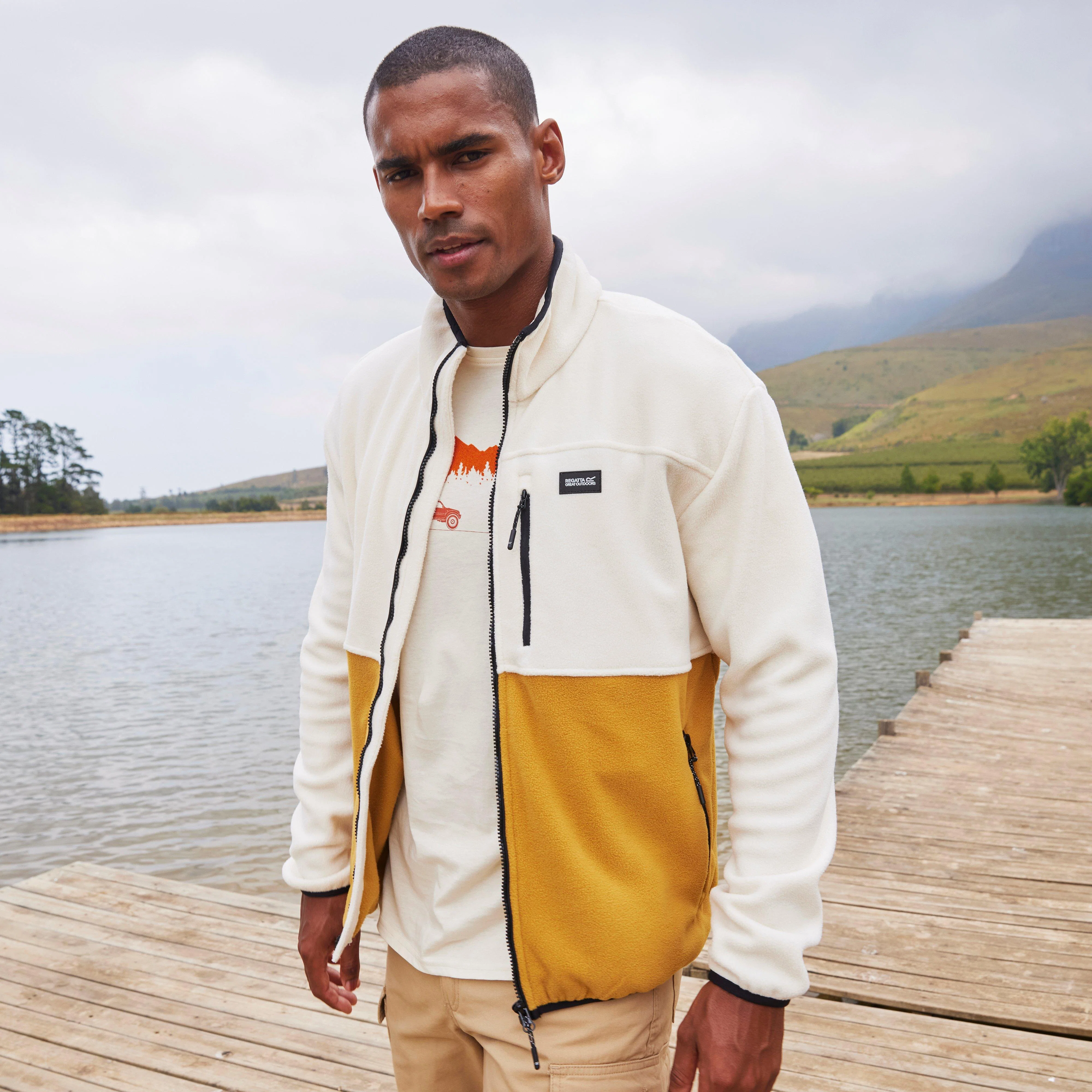 Men’s Frankie Full Zip Borg Fleece - Image 7