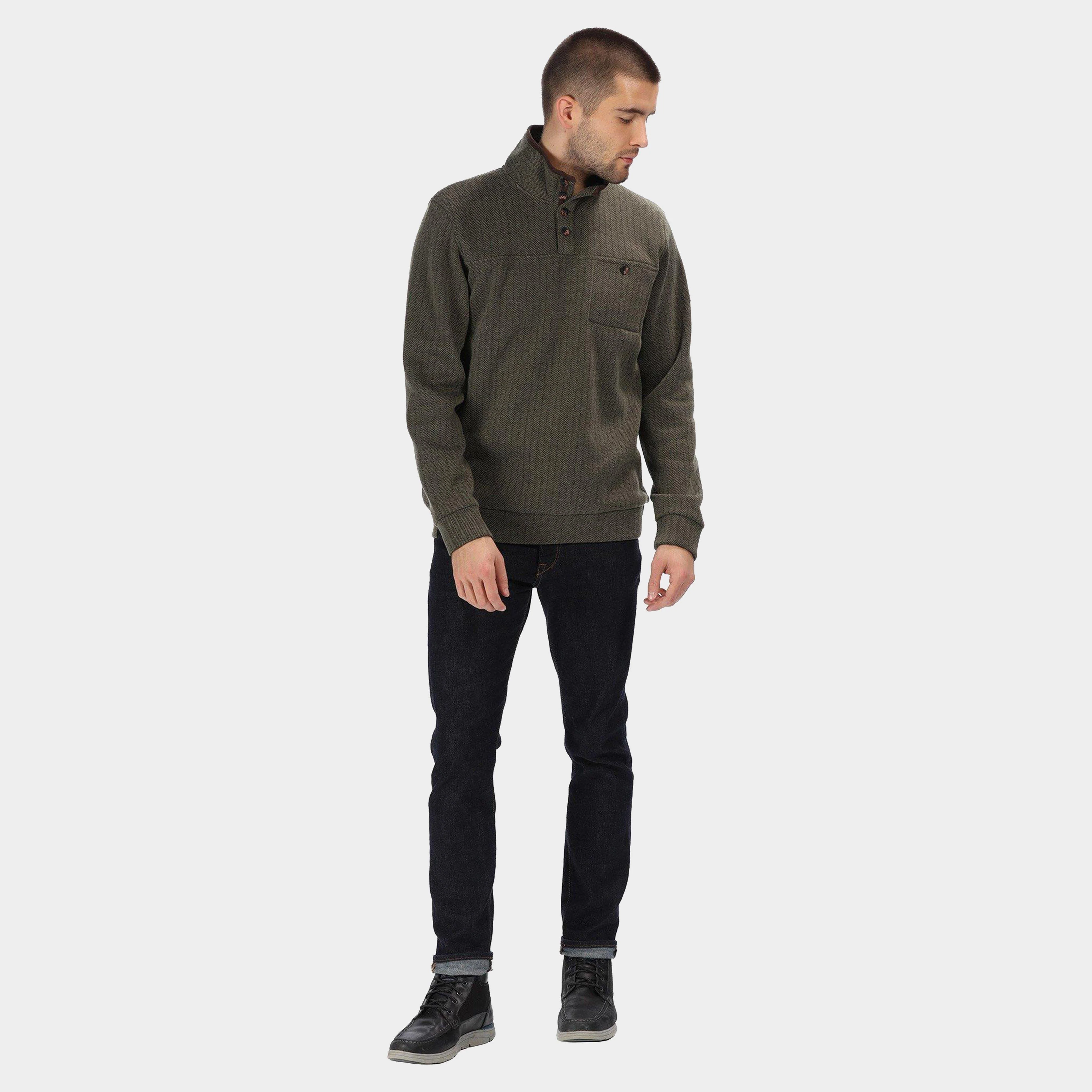 Men's Lochran Button Neck Fleece - Image 3
