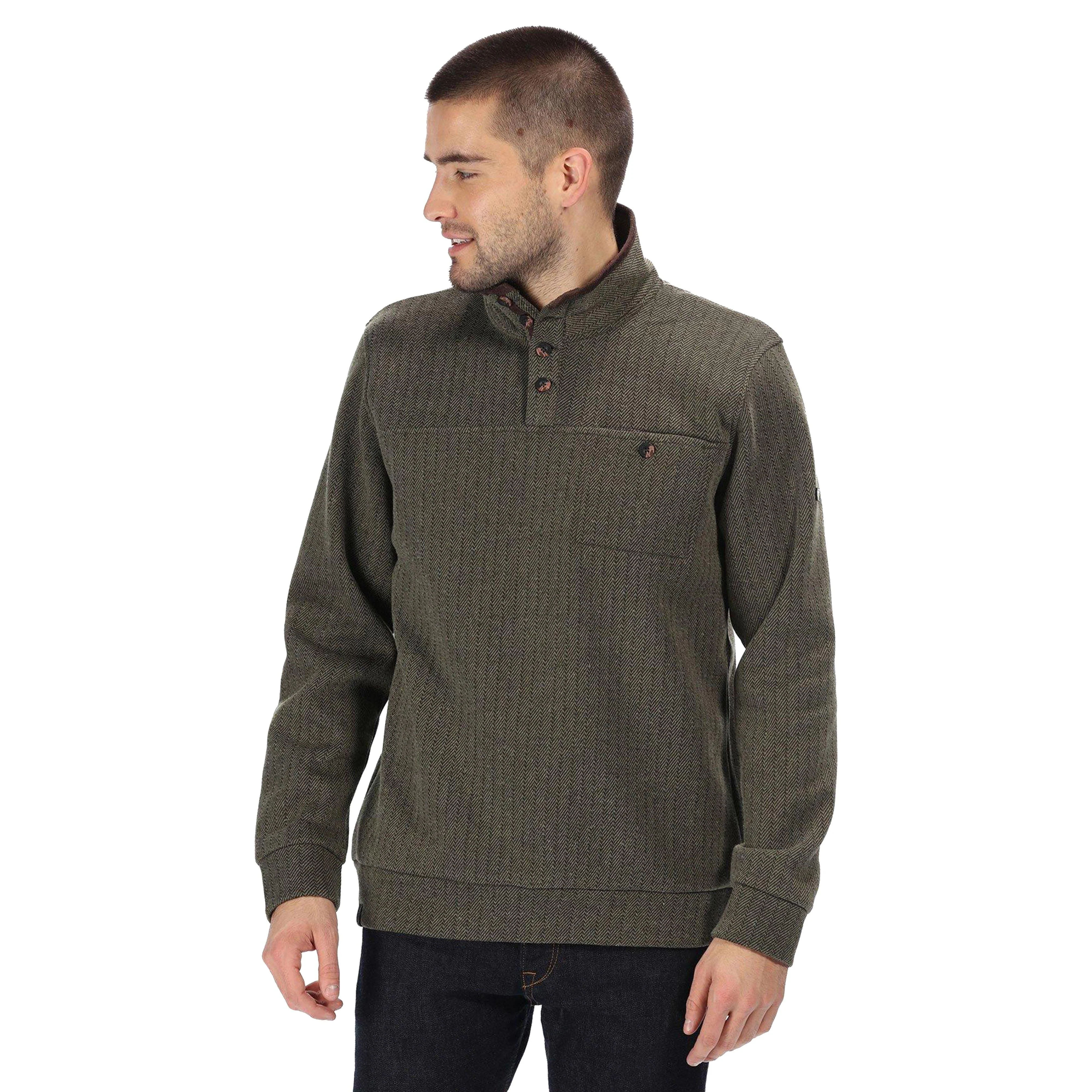 Men's Lochran Button Neck Fleece - Image 8