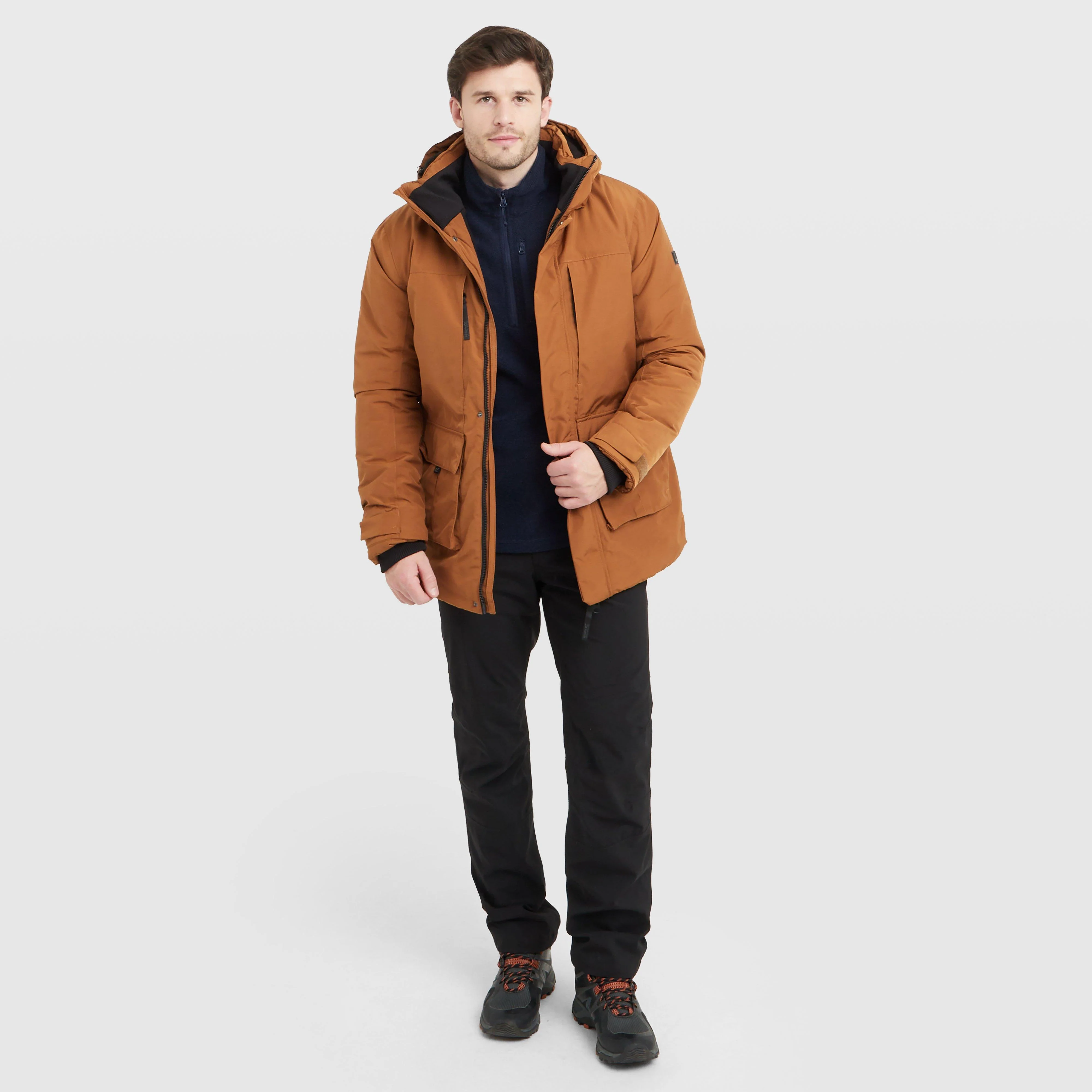 Men's Marron Waterproof Insulated Parka - Image 3
