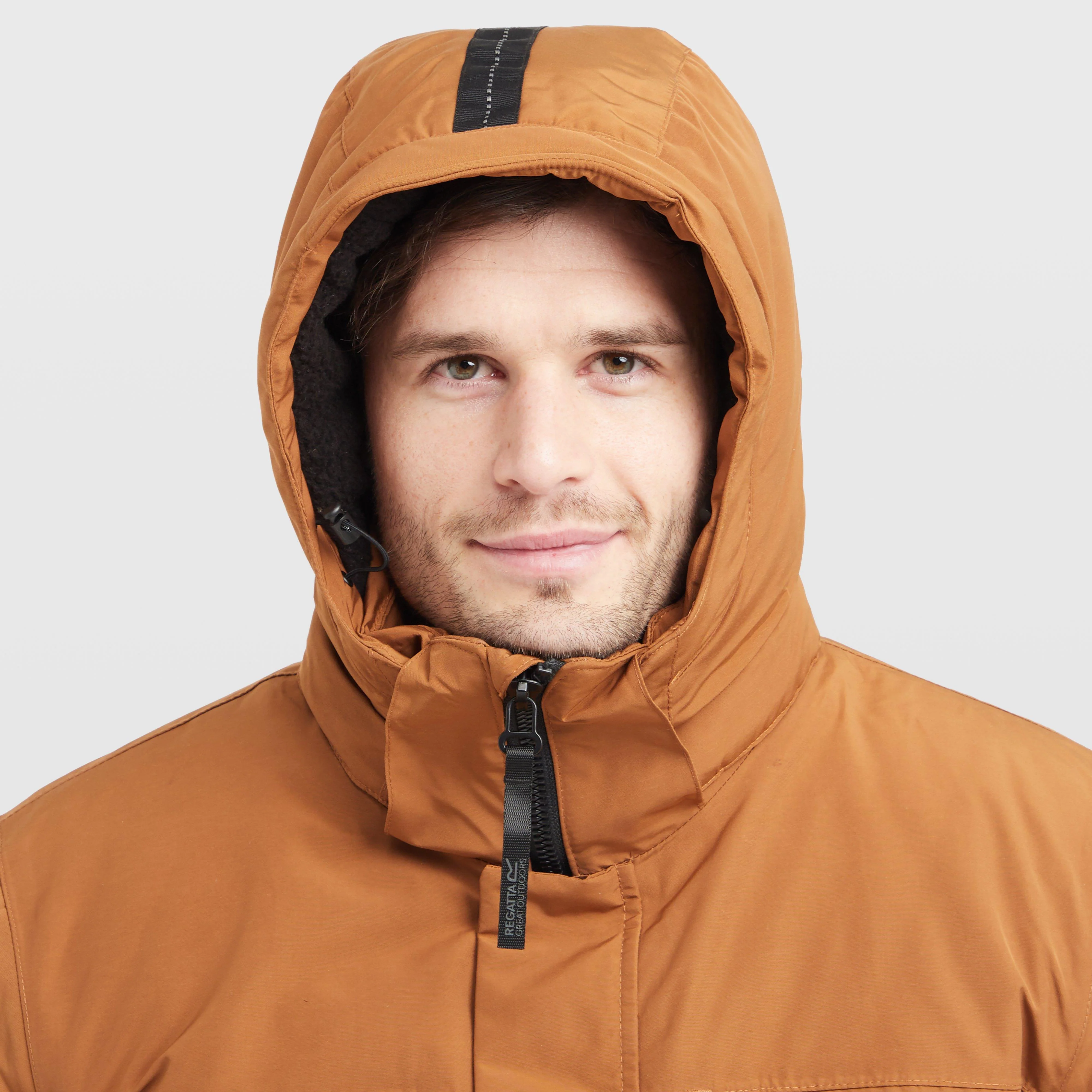 Men's Marron Waterproof Insulated Parka - Image 4