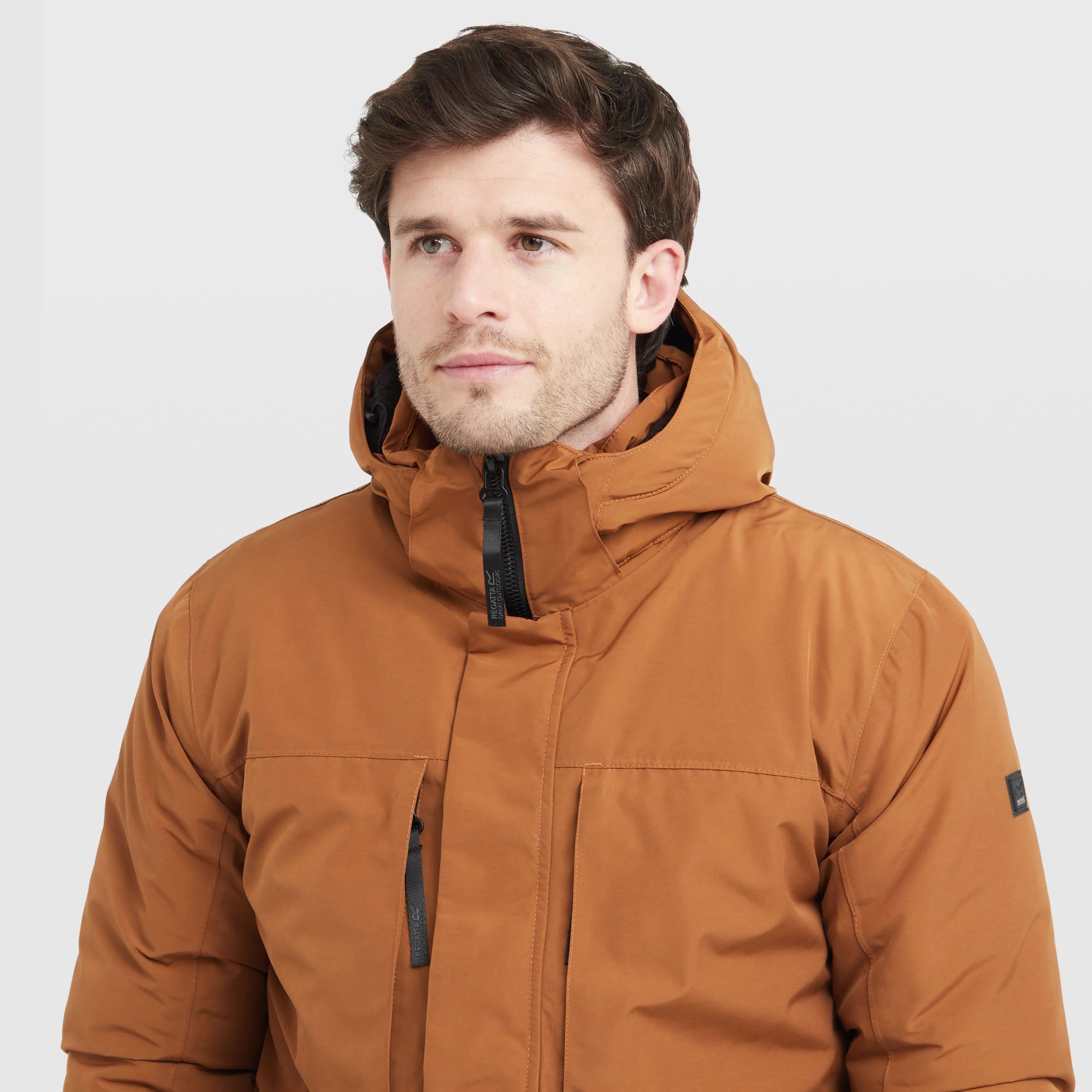 Men's Marron Waterproof Insulated Parka - Image 6
