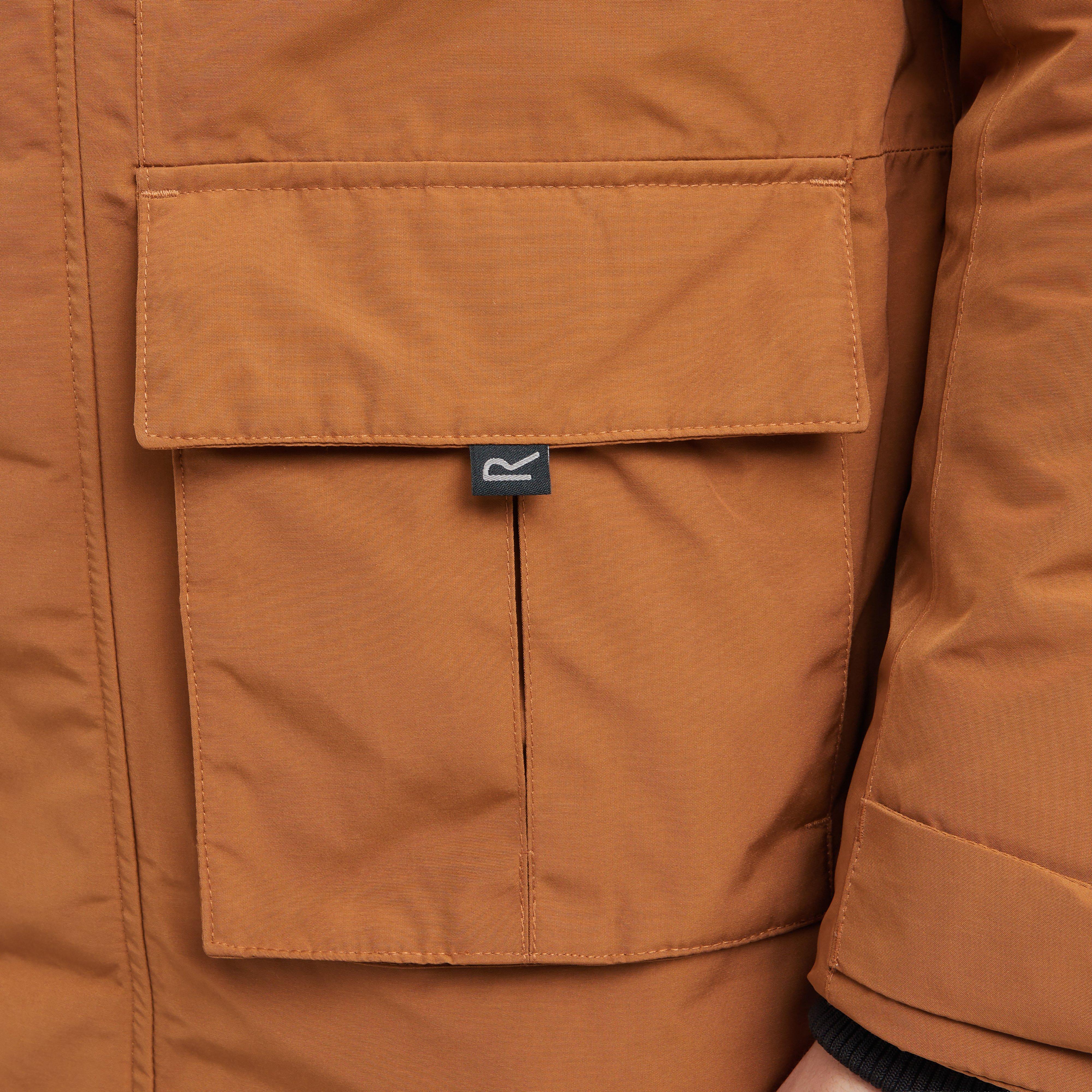 Men's Marron Waterproof Insulated Parka - Image 7
