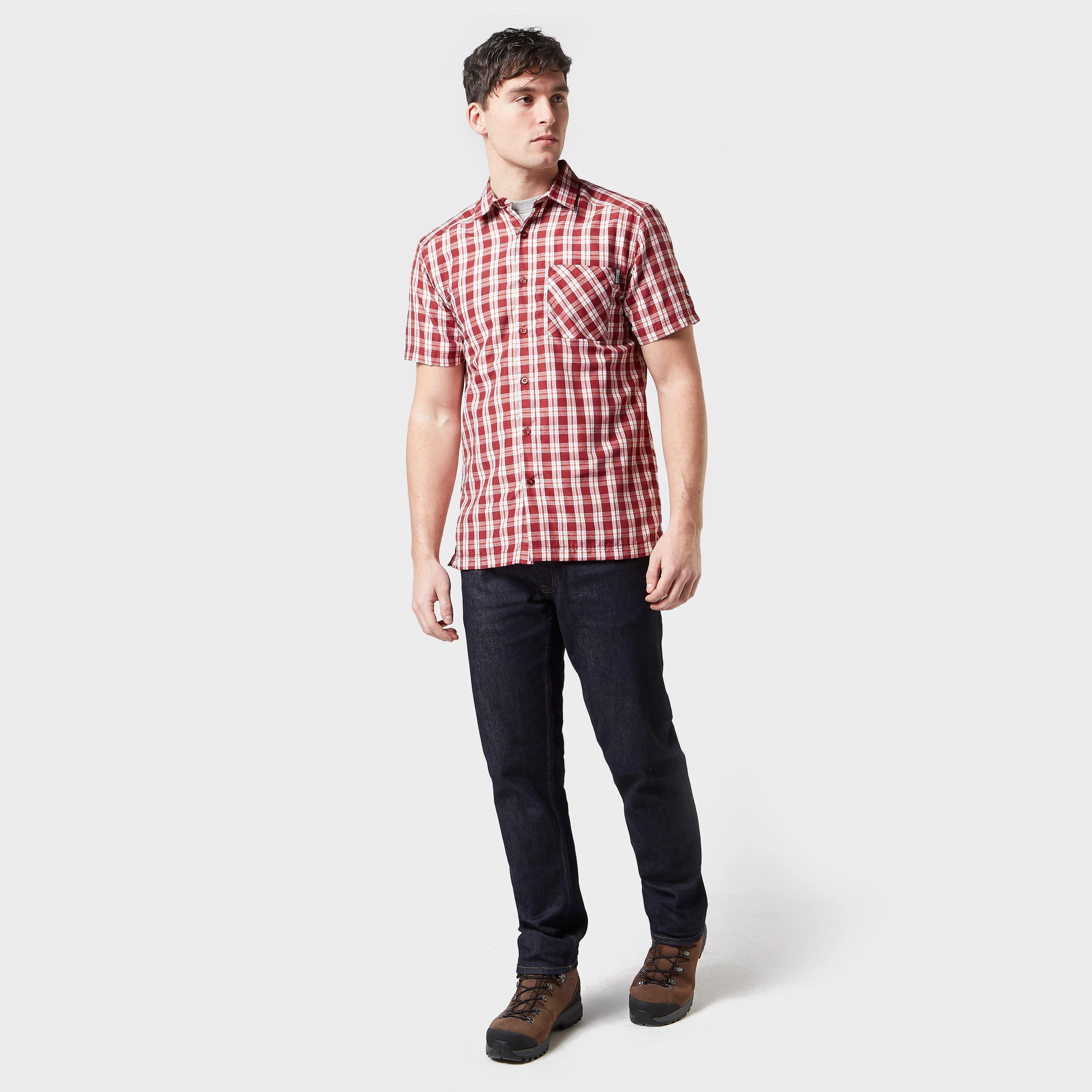 Men's Minado Short Sleeved Checked Shirt - Image 3
