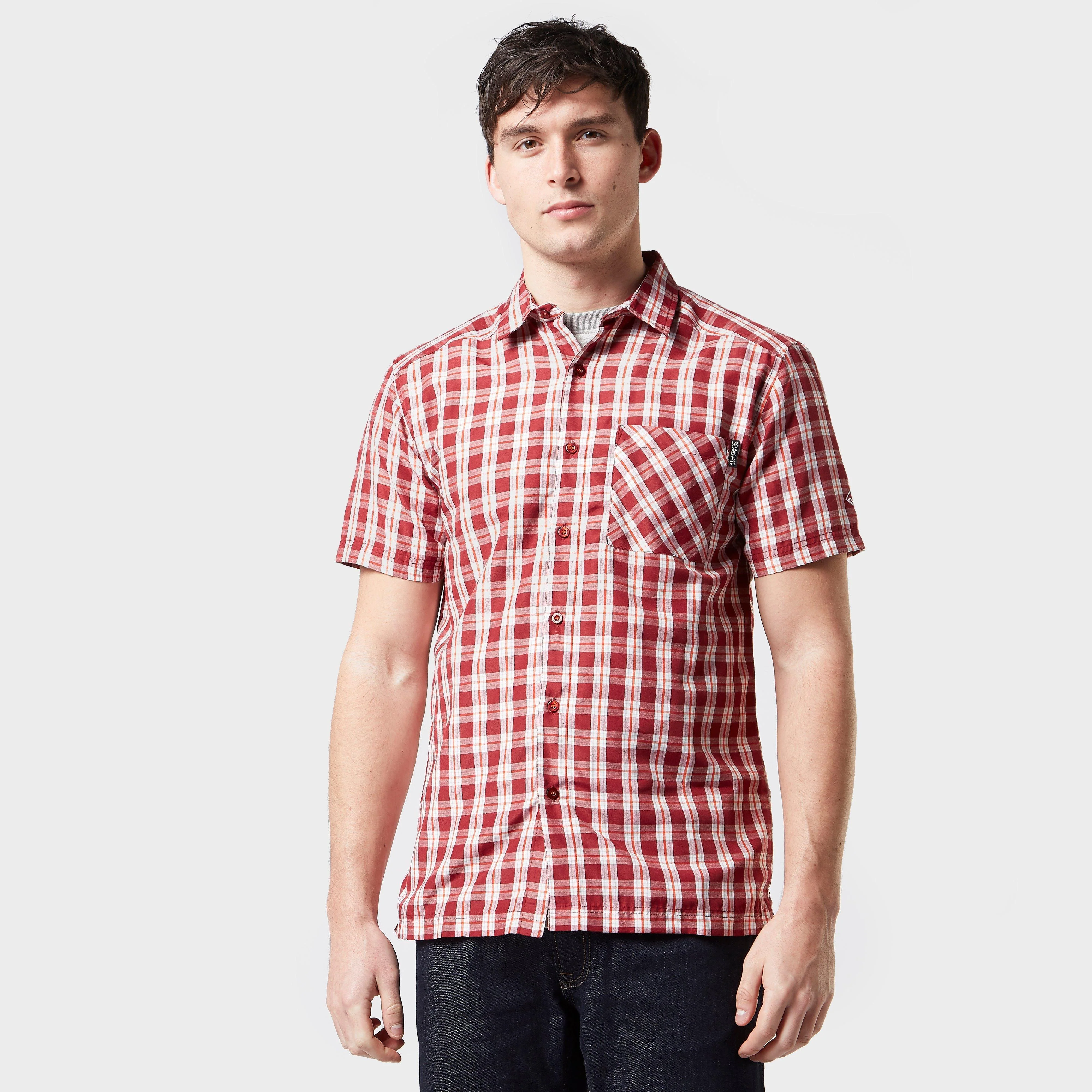 Men's Minado Short Sleeved Checked Shirt - Image 4