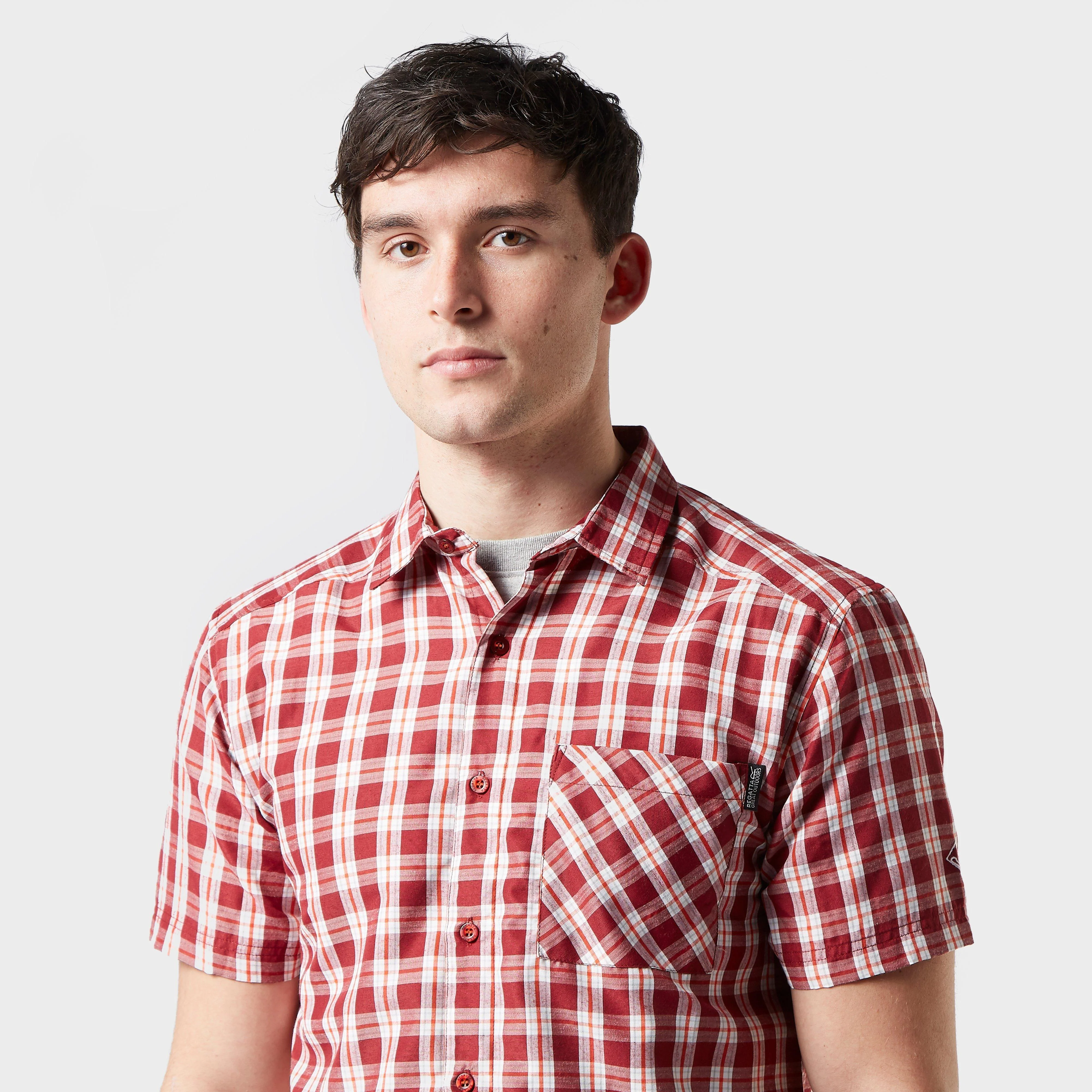 Men's Minado Short Sleeved Checked Shirt - Image 5