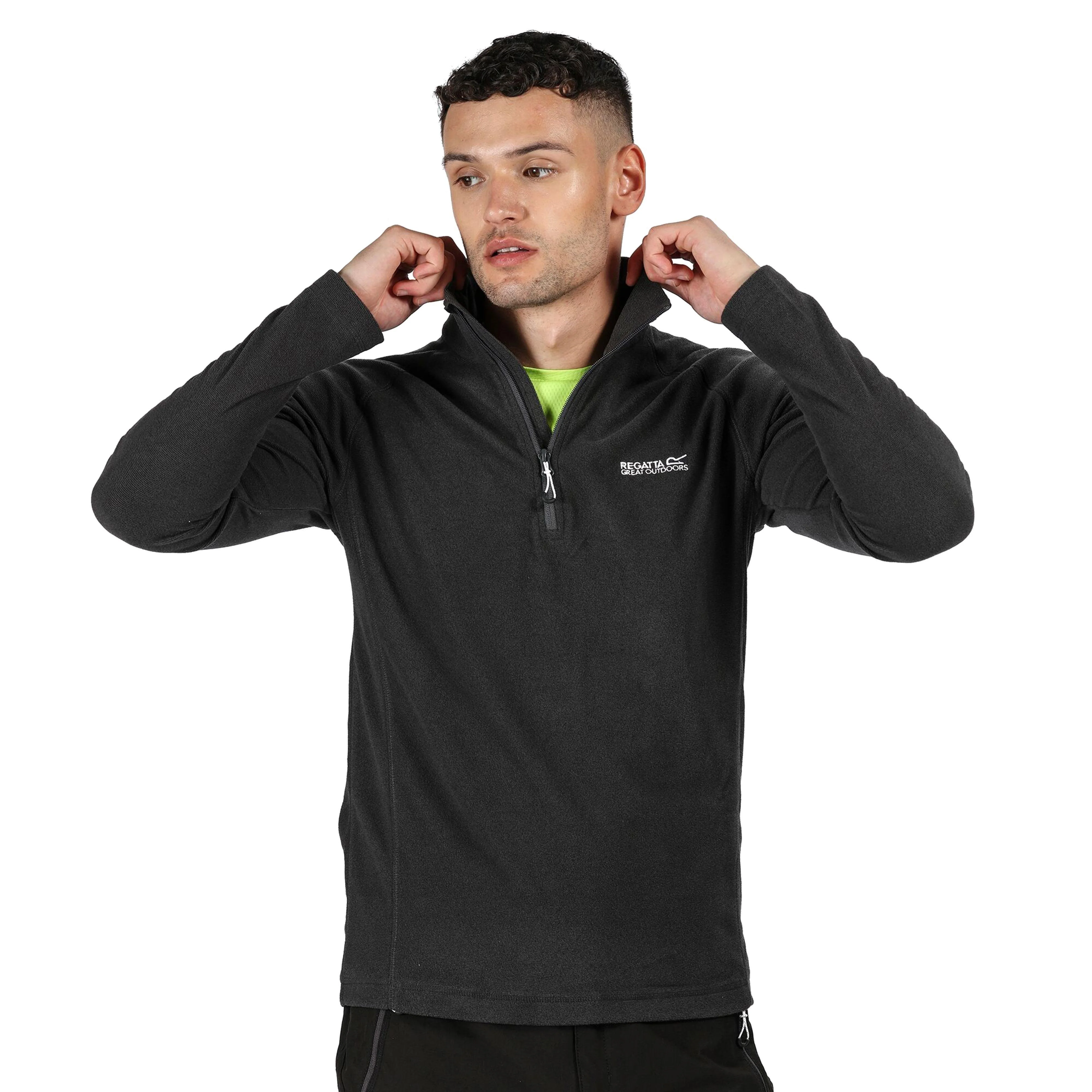 Men's Montes Half Zip Fleece - Image 6