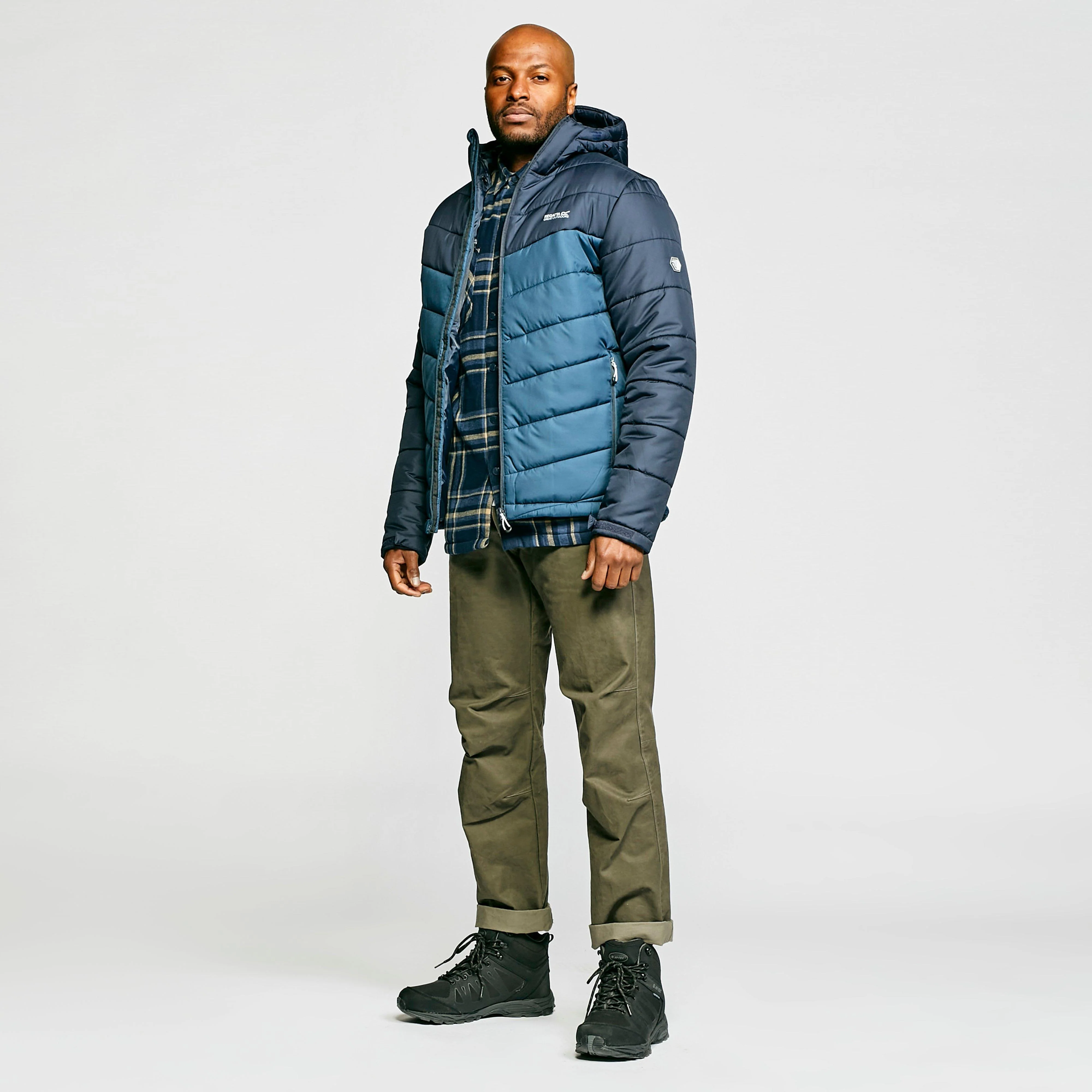 Men's Nevado V Insulated Quilted Hooded Walking Jacket - Image 3