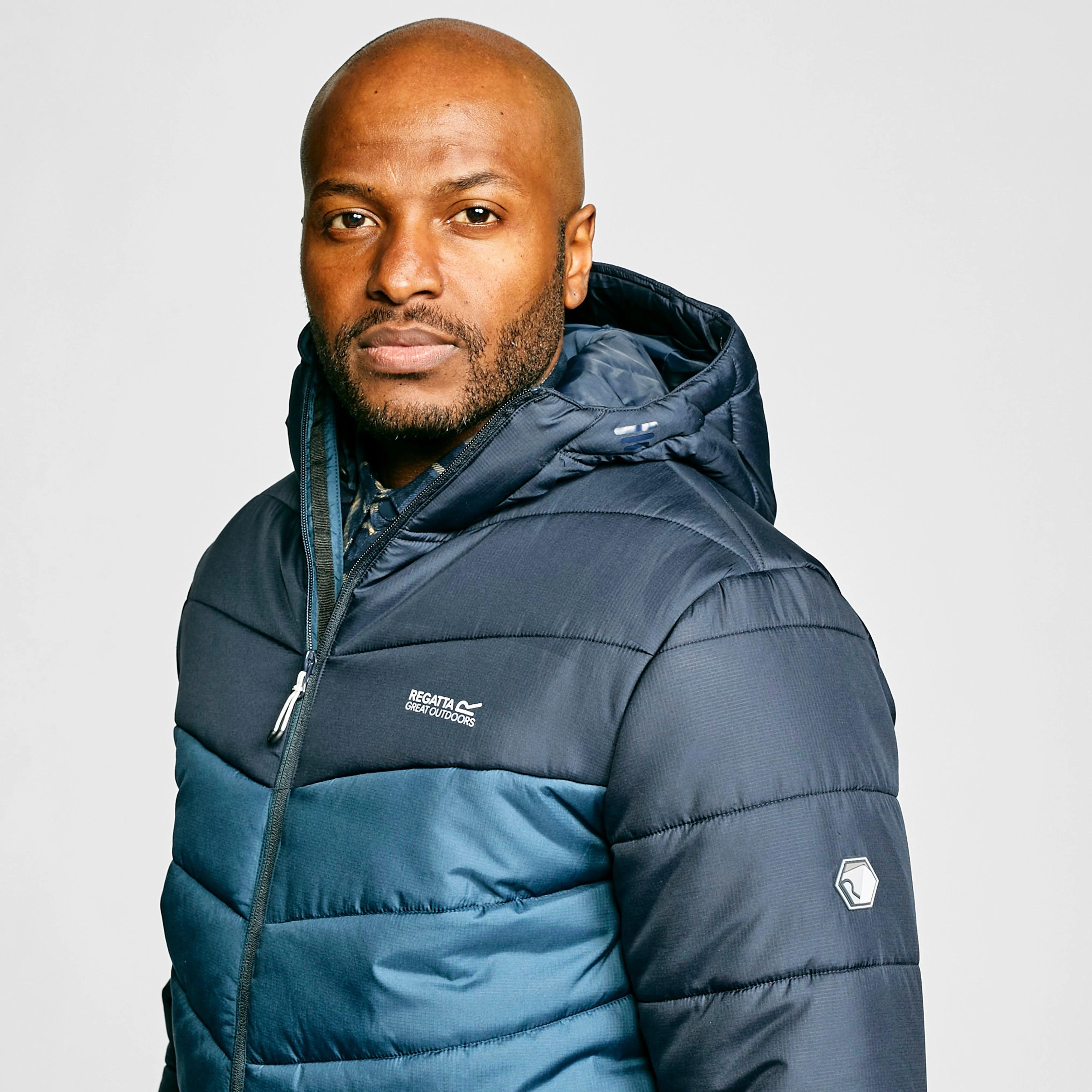 Men's Nevado V Insulated Quilted Hooded Walking Jacket - Image 4
