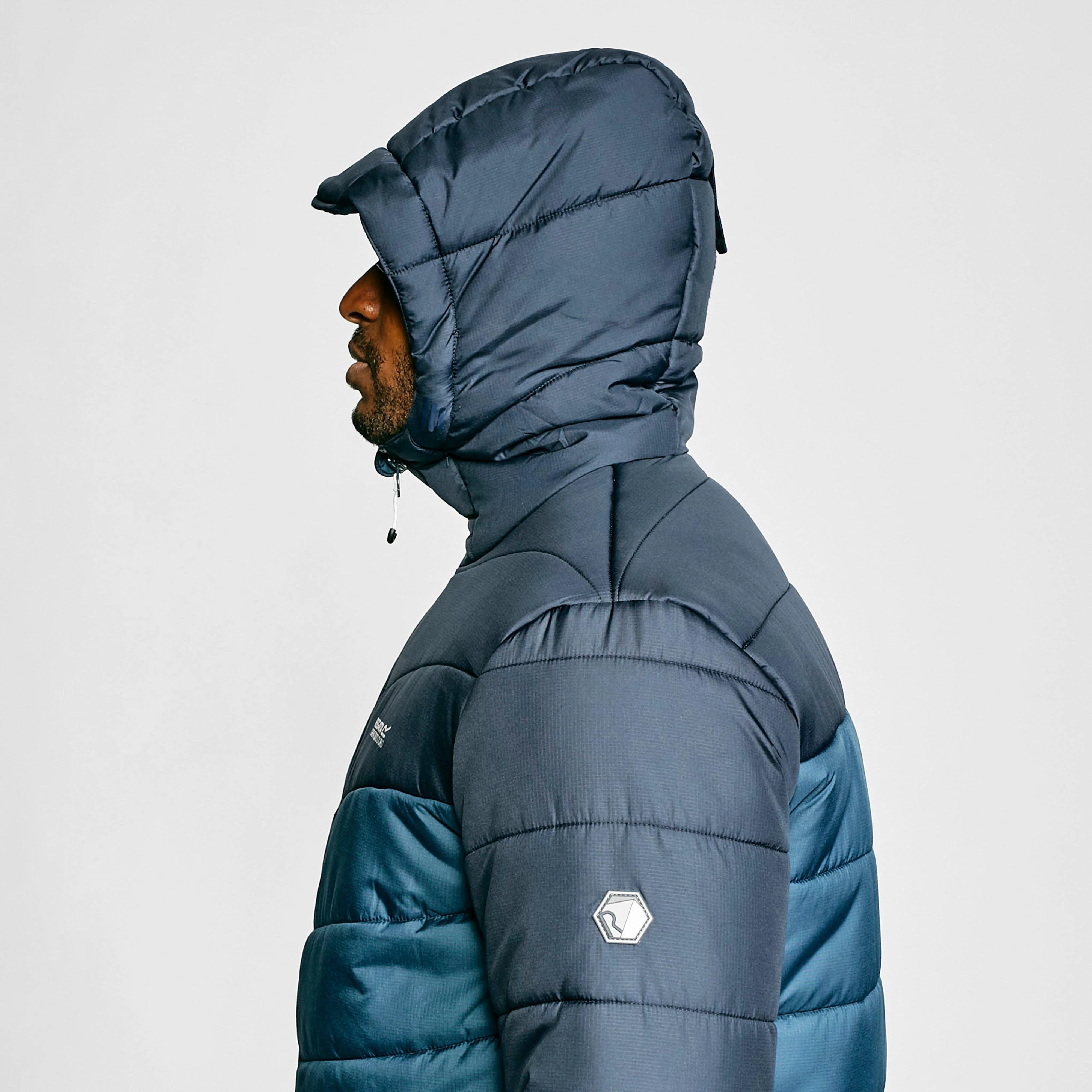 Men's Nevado V Insulated Quilted Hooded Walking Jacket - Image 6
