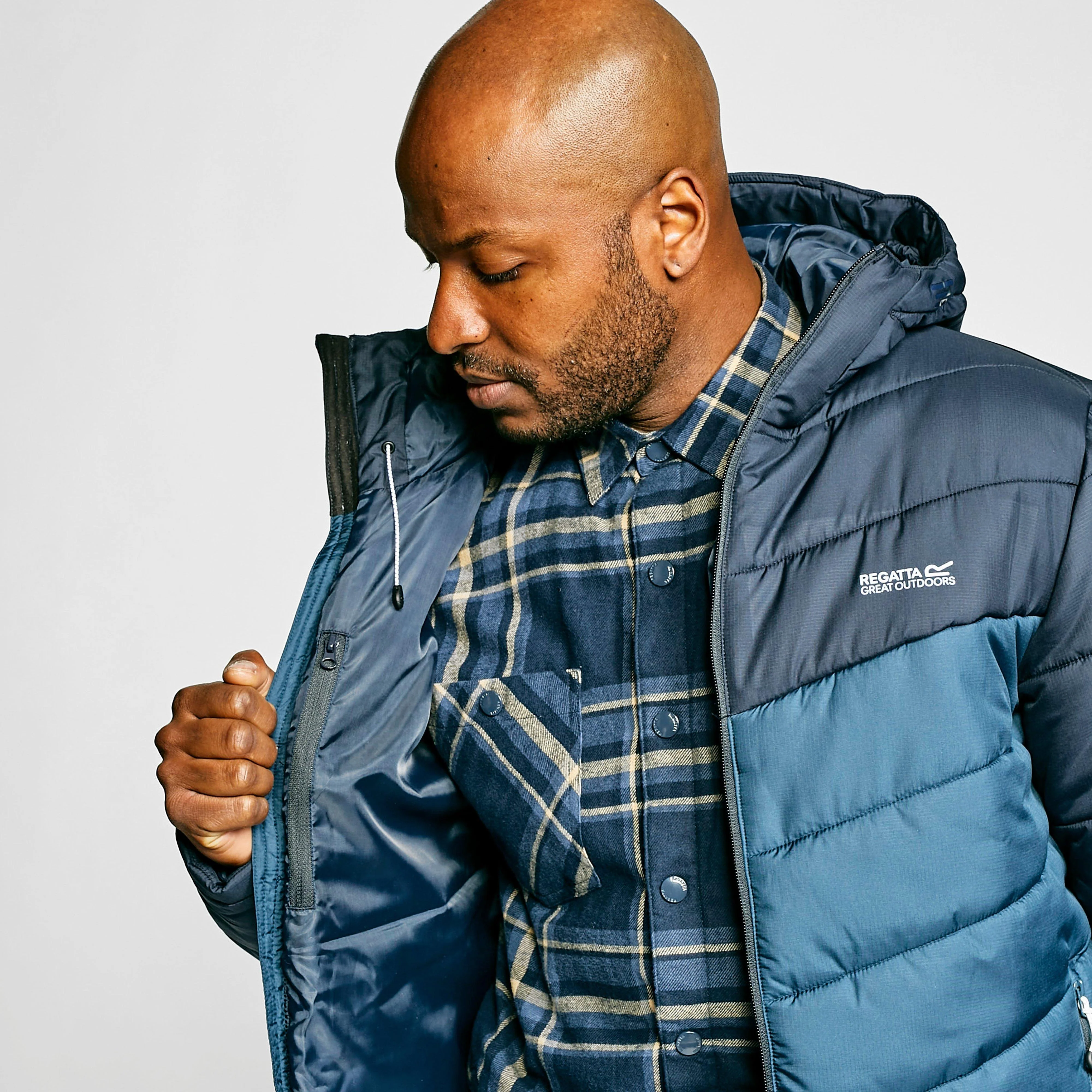 Men's Nevado V Insulated Quilted Hooded Walking Jacket - Image 8
