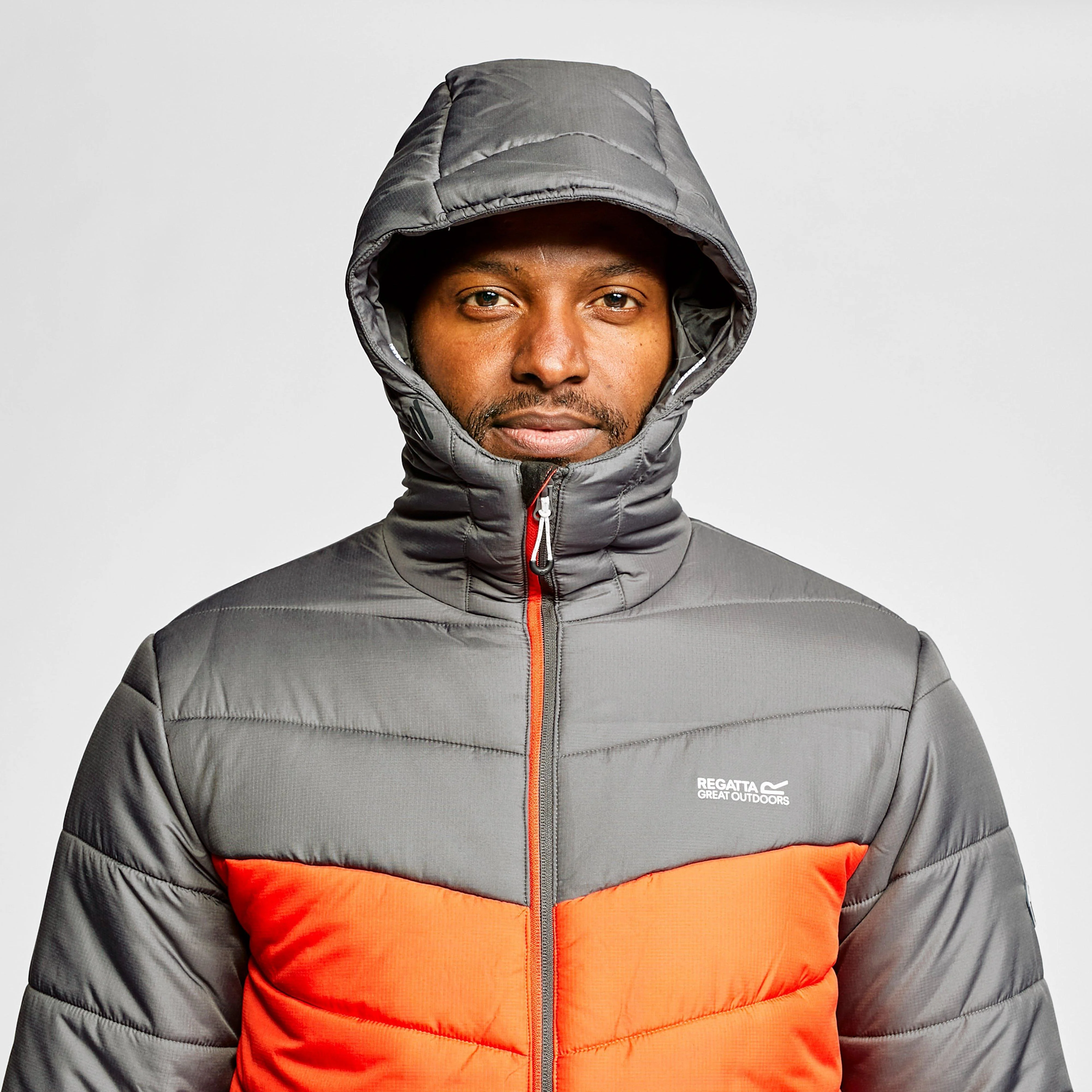 Men's Nevado V Insulated Quilted Hooded Walking Jacket - Image 4