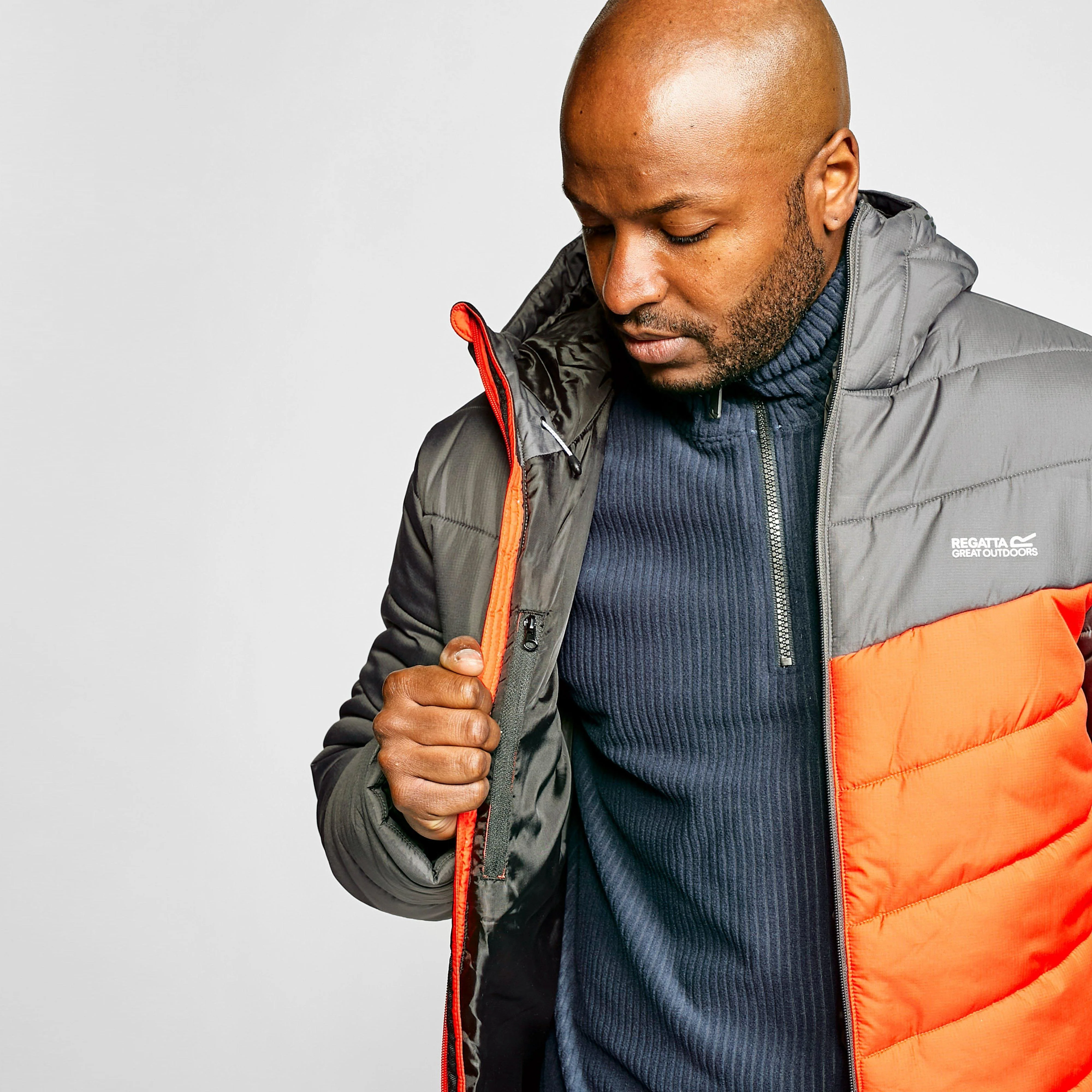 Men's Nevado V Insulated Quilted Hooded Walking Jacket - Image 6