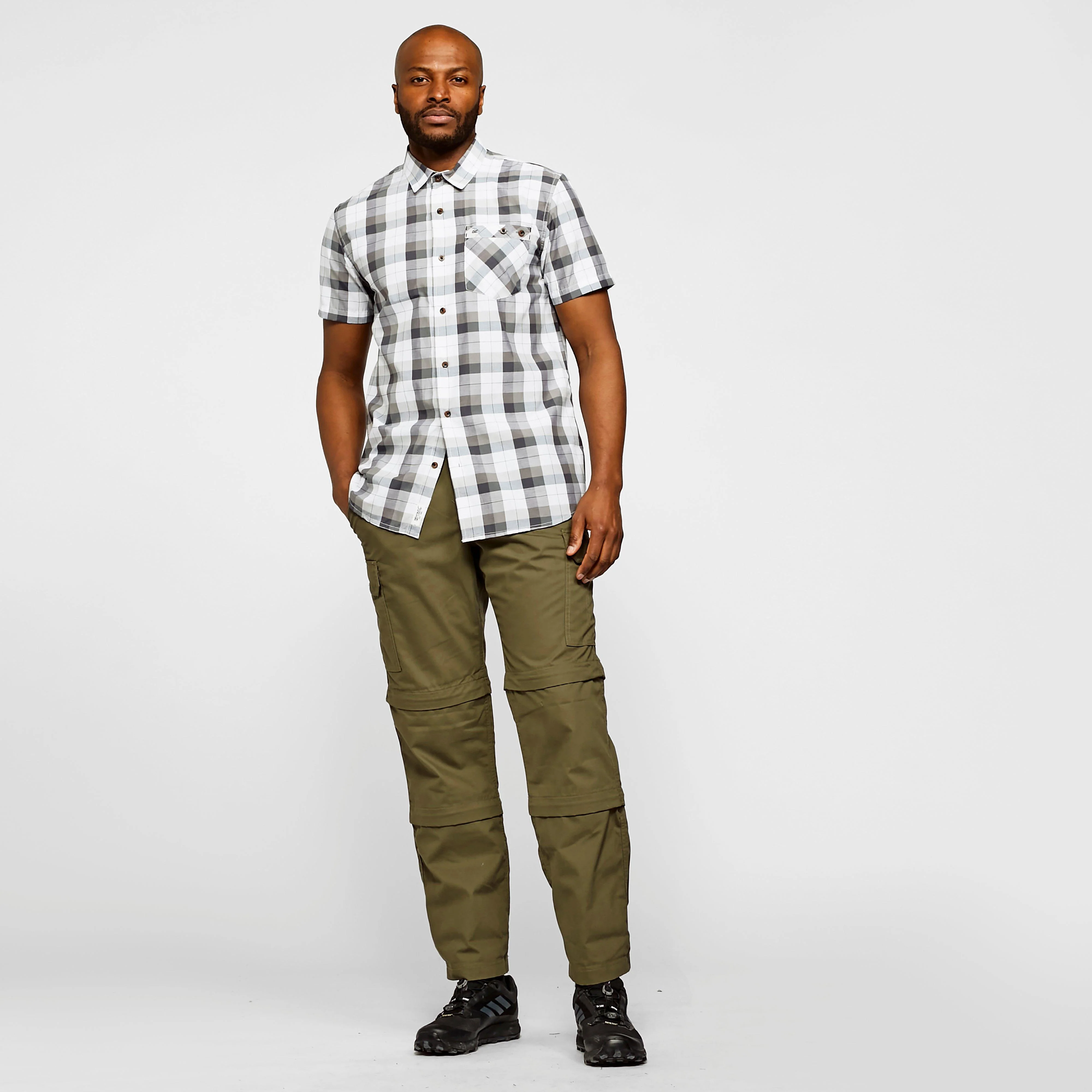 Men’s Ramiro Short Sleeved Checked Shirt - Image 3