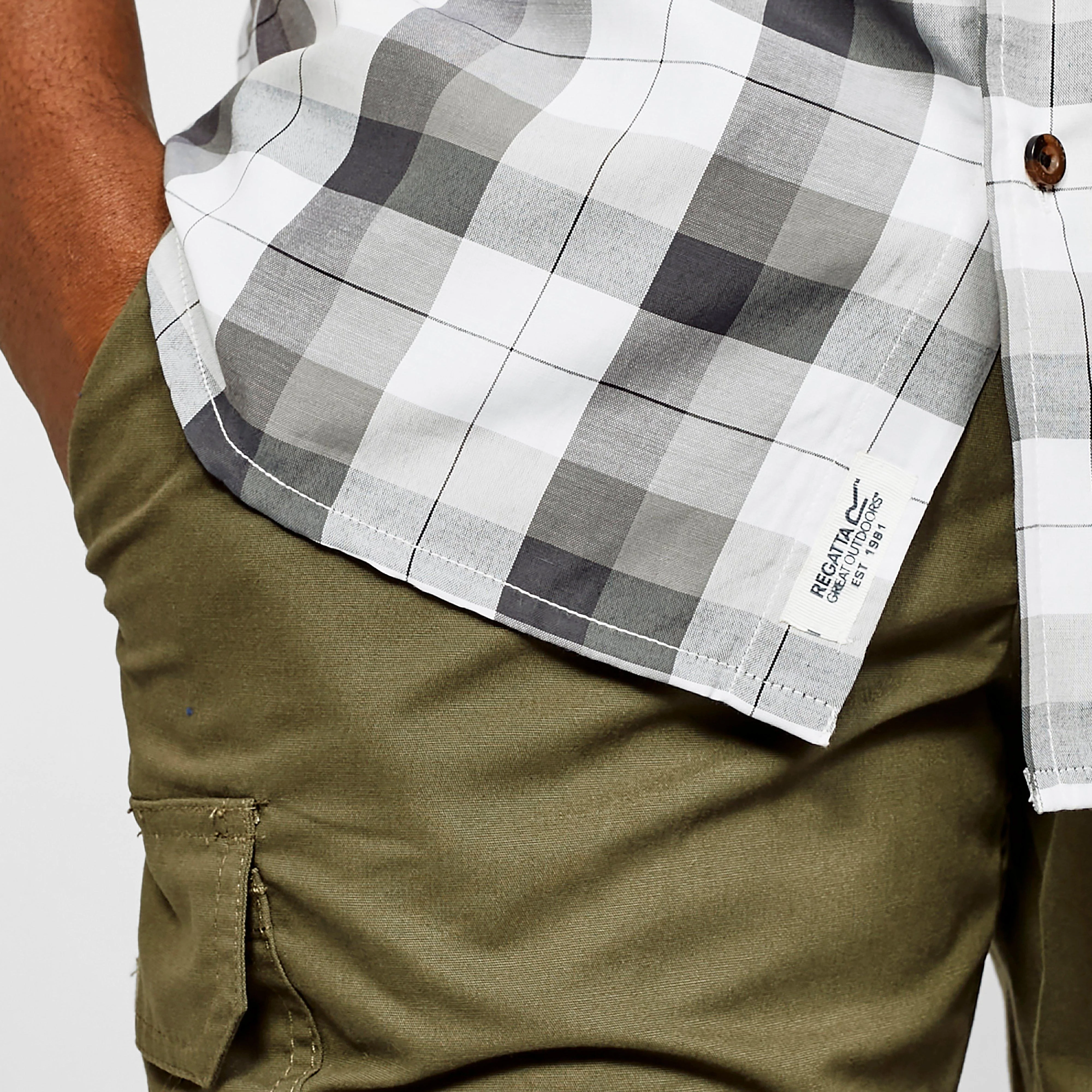 Men’s Ramiro Short Sleeved Checked Shirt - Image 5