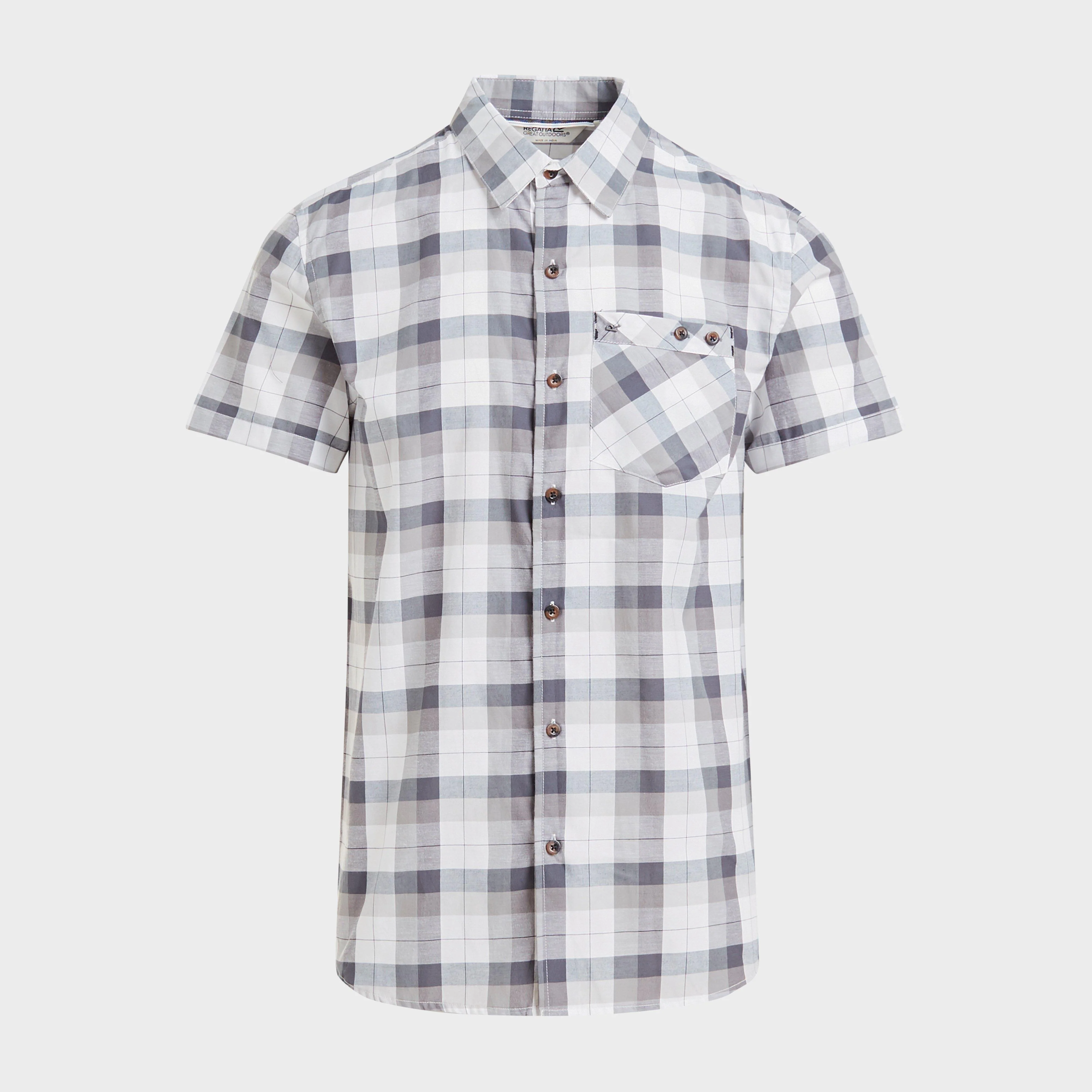 Men’s Ramiro Short Sleeved Checked Shirt - Image 6