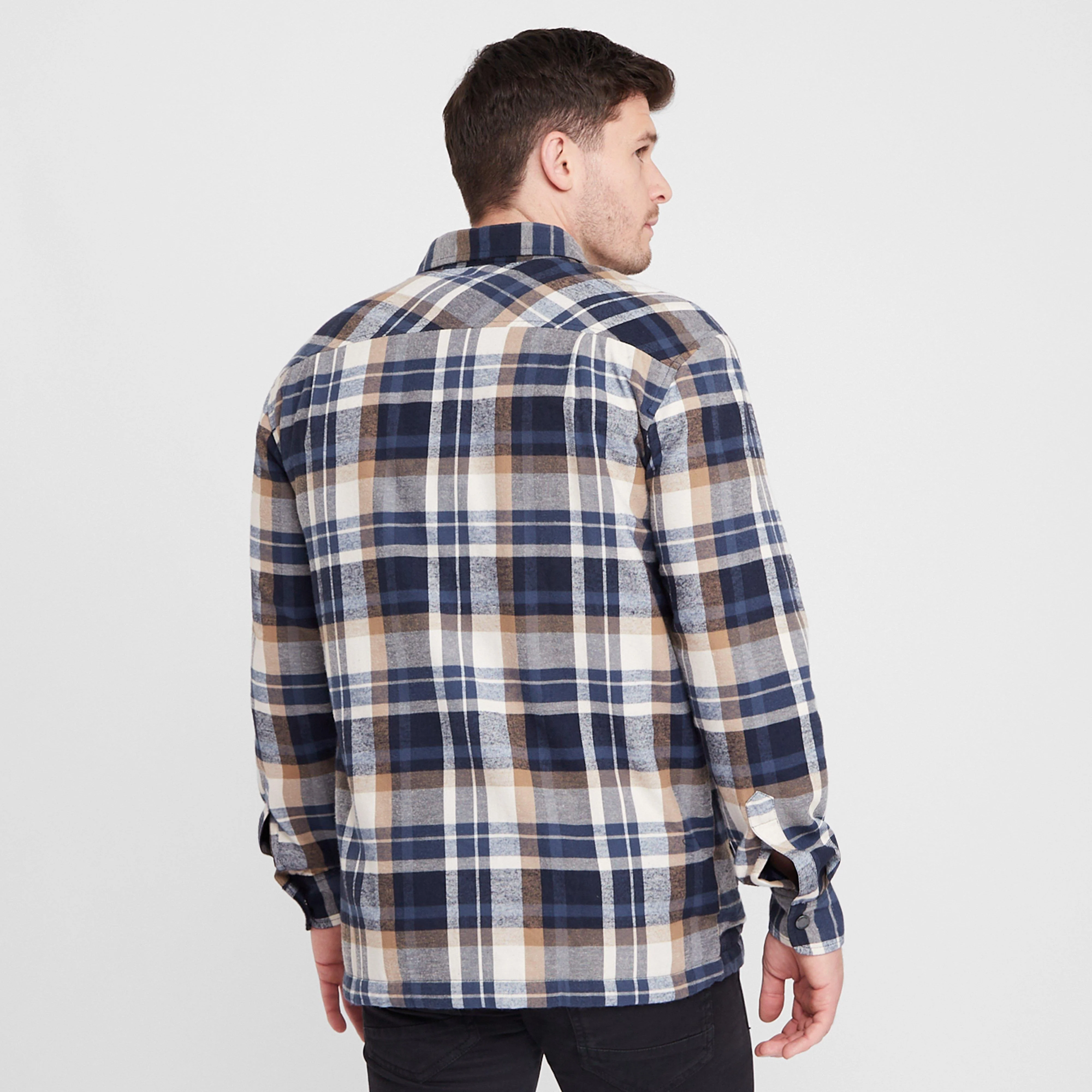 Men's Thamos Long Sleeved Checked Shirt - Image 2