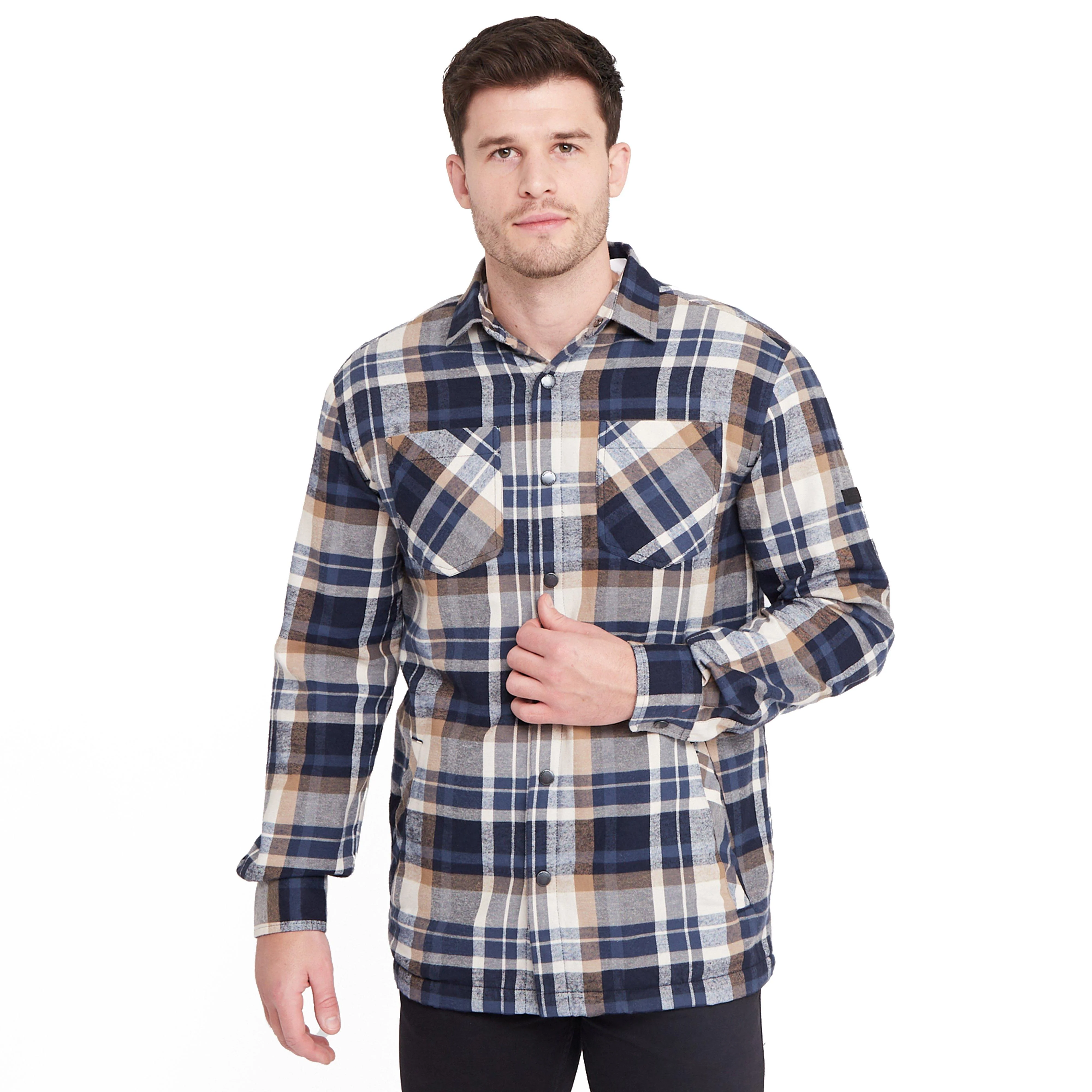 Men's Thamos Long Sleeved Checked Shirt - Image 9