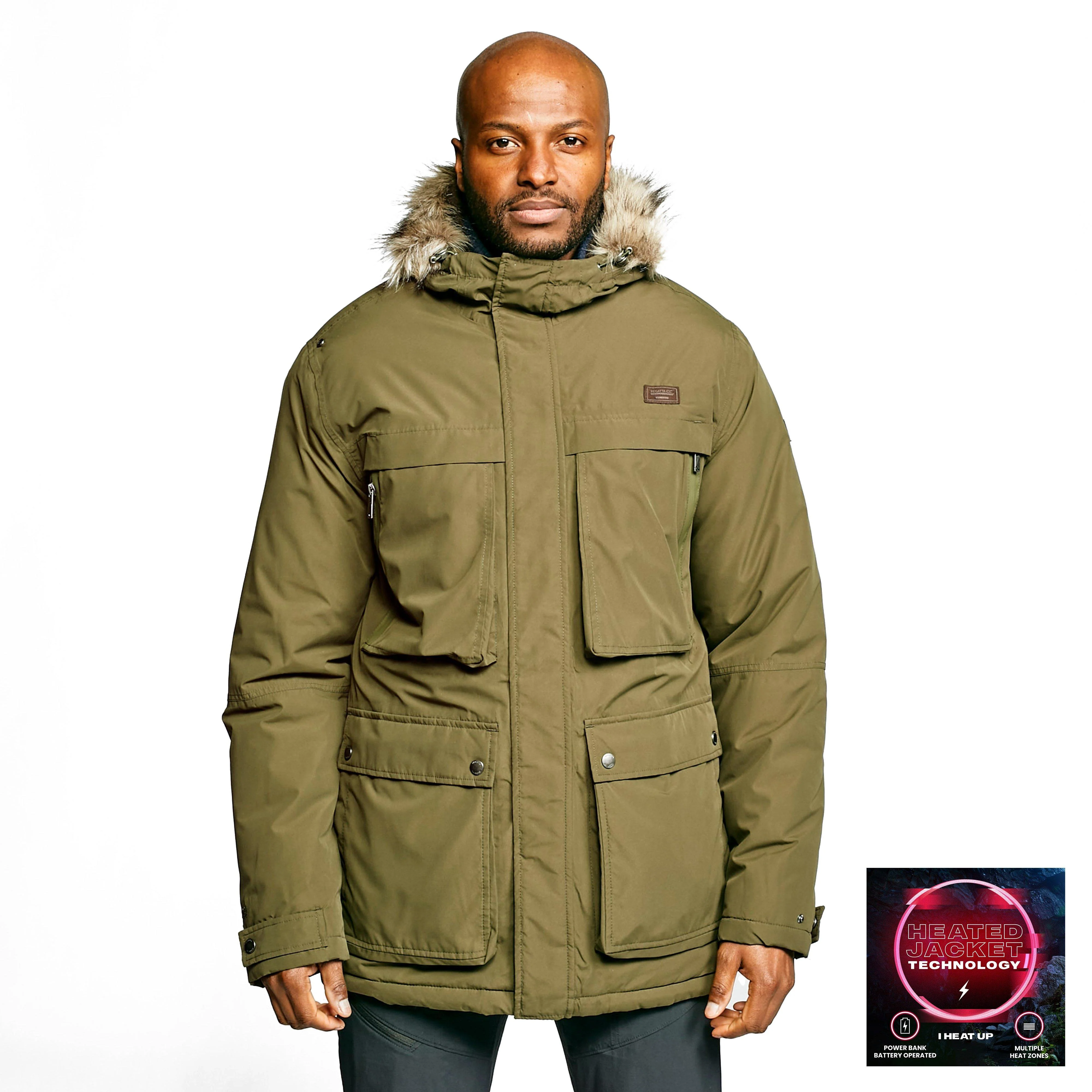 Men’s Volter Waterproof Insulated Heated Parka Jacket - Image 9