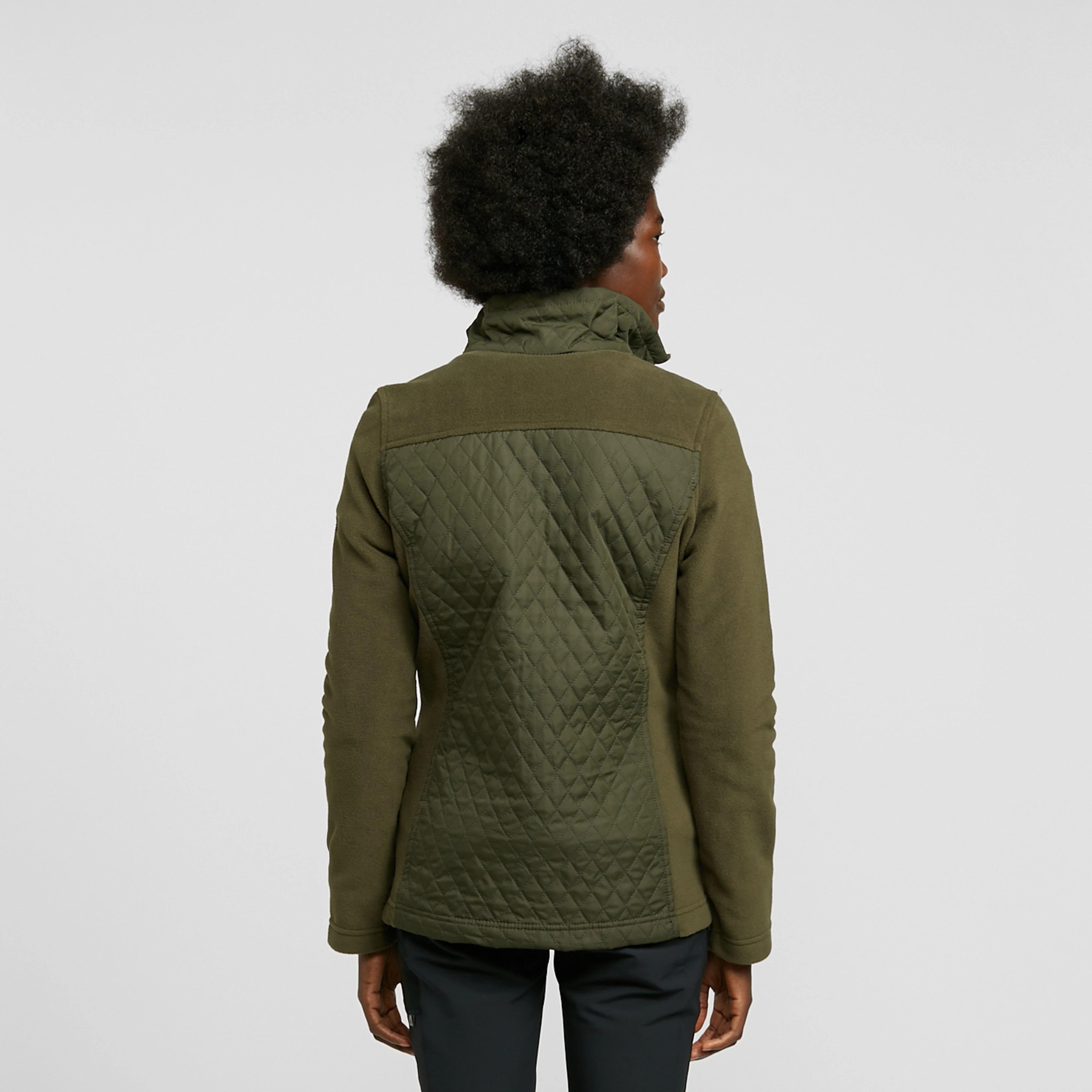 Women's Charlene Full Zip Quilted Fleece Jacket - Image 2