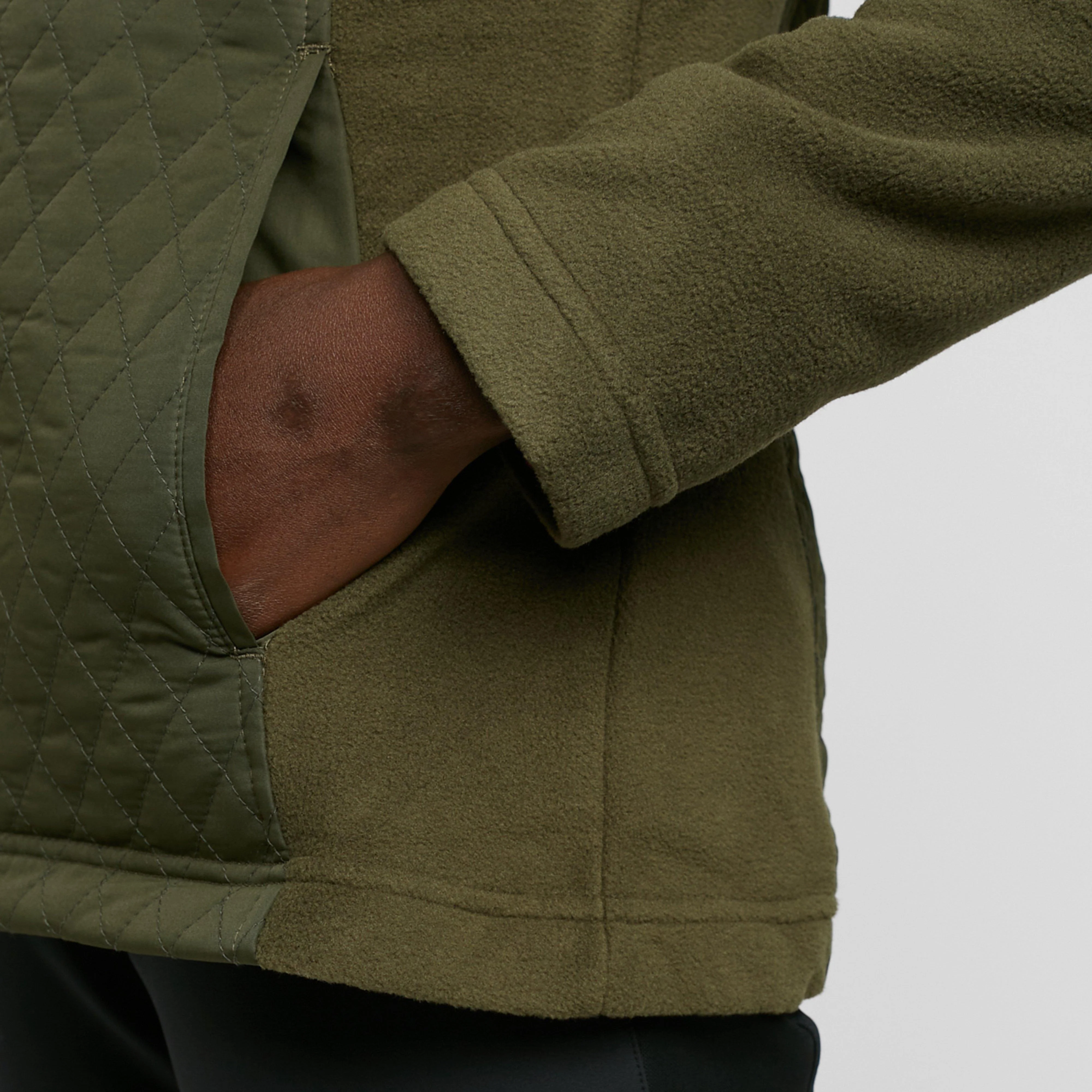 Women's Charlene Full Zip Quilted Fleece Jacket - Image 5