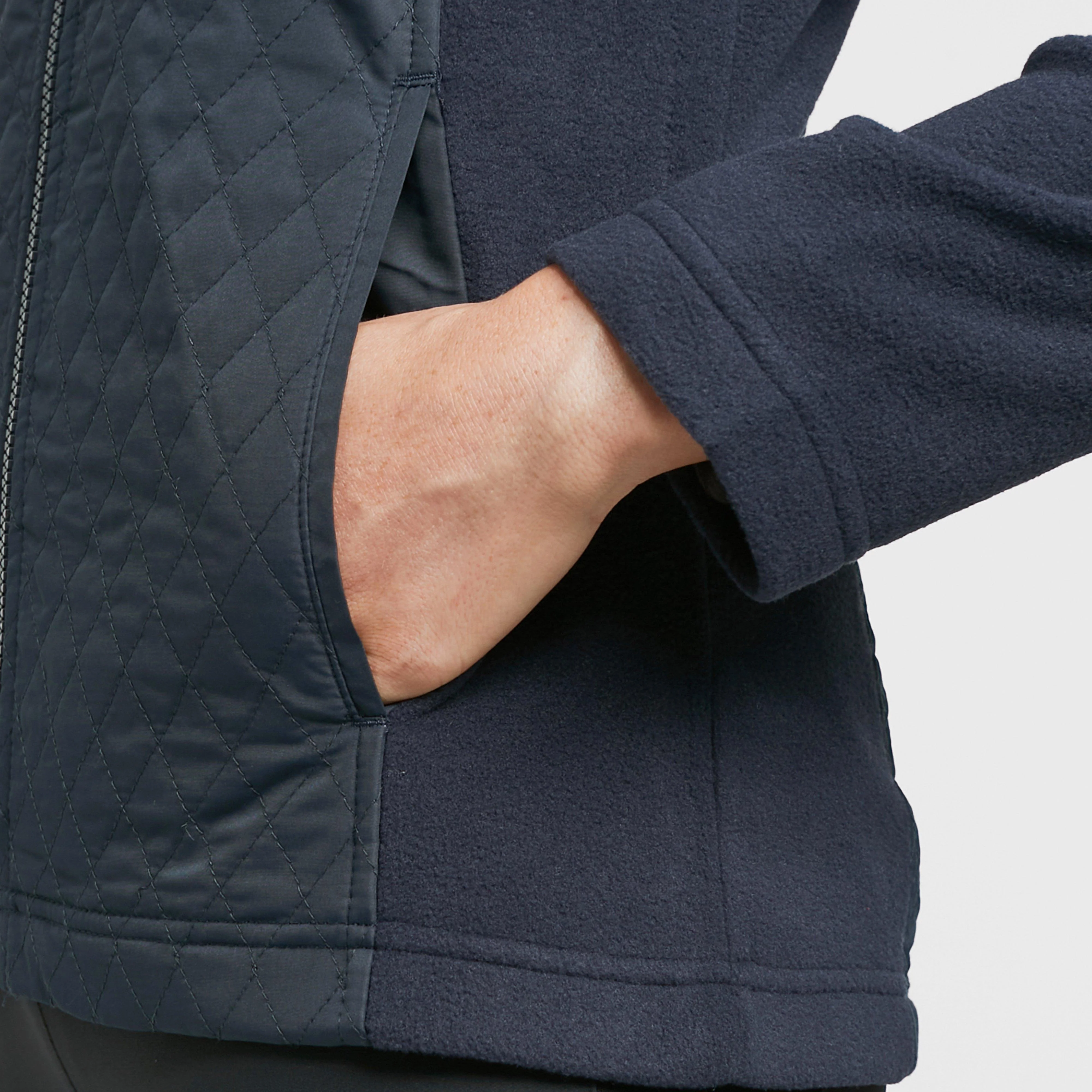 Women's Charlene Full Zip Quilted Fleece Jacket - Image 6