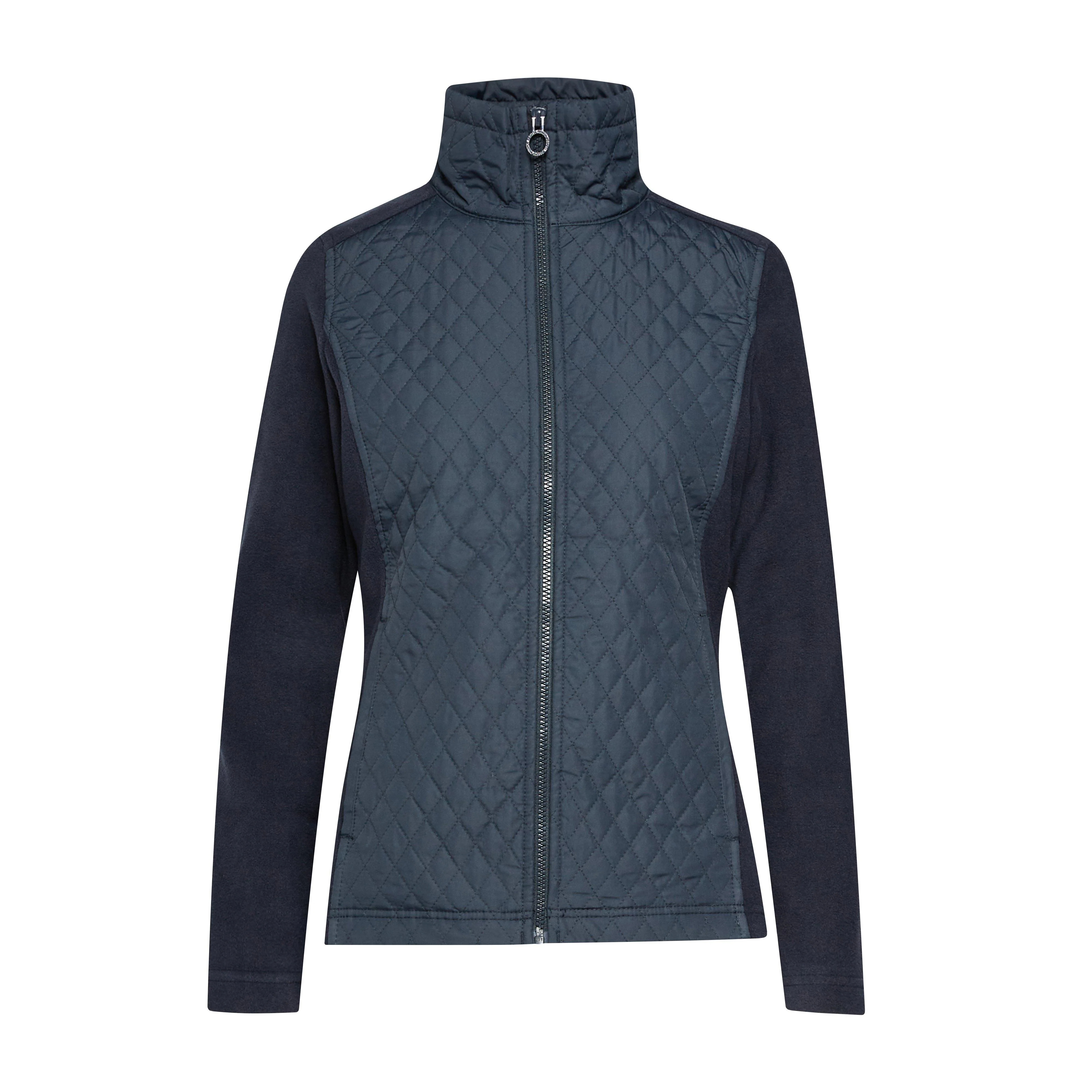 Women's Charlene Full Zip Quilted Fleece Jacket - Image 7