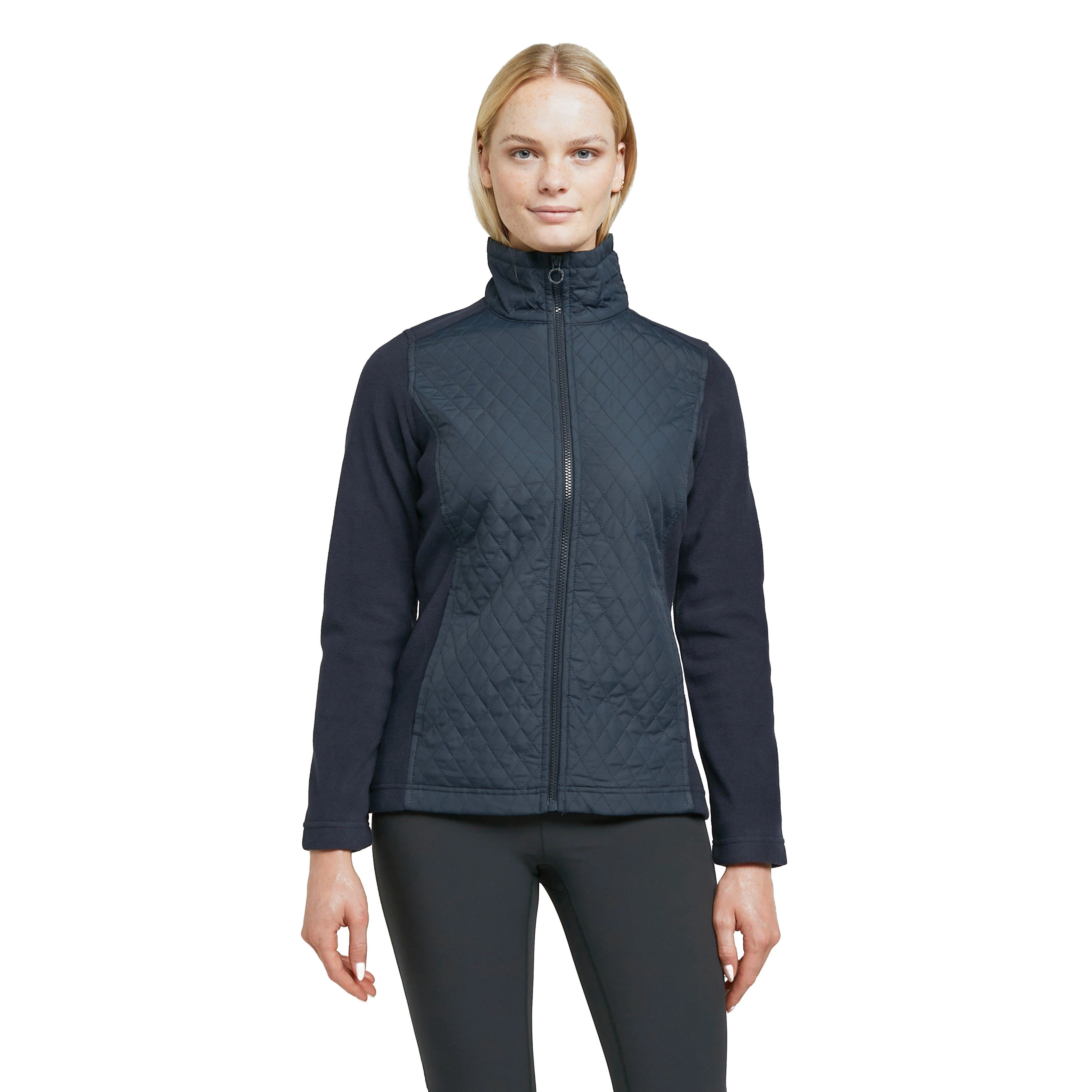 Women's Charlene Full Zip Quilted Fleece Jacket - Image 8