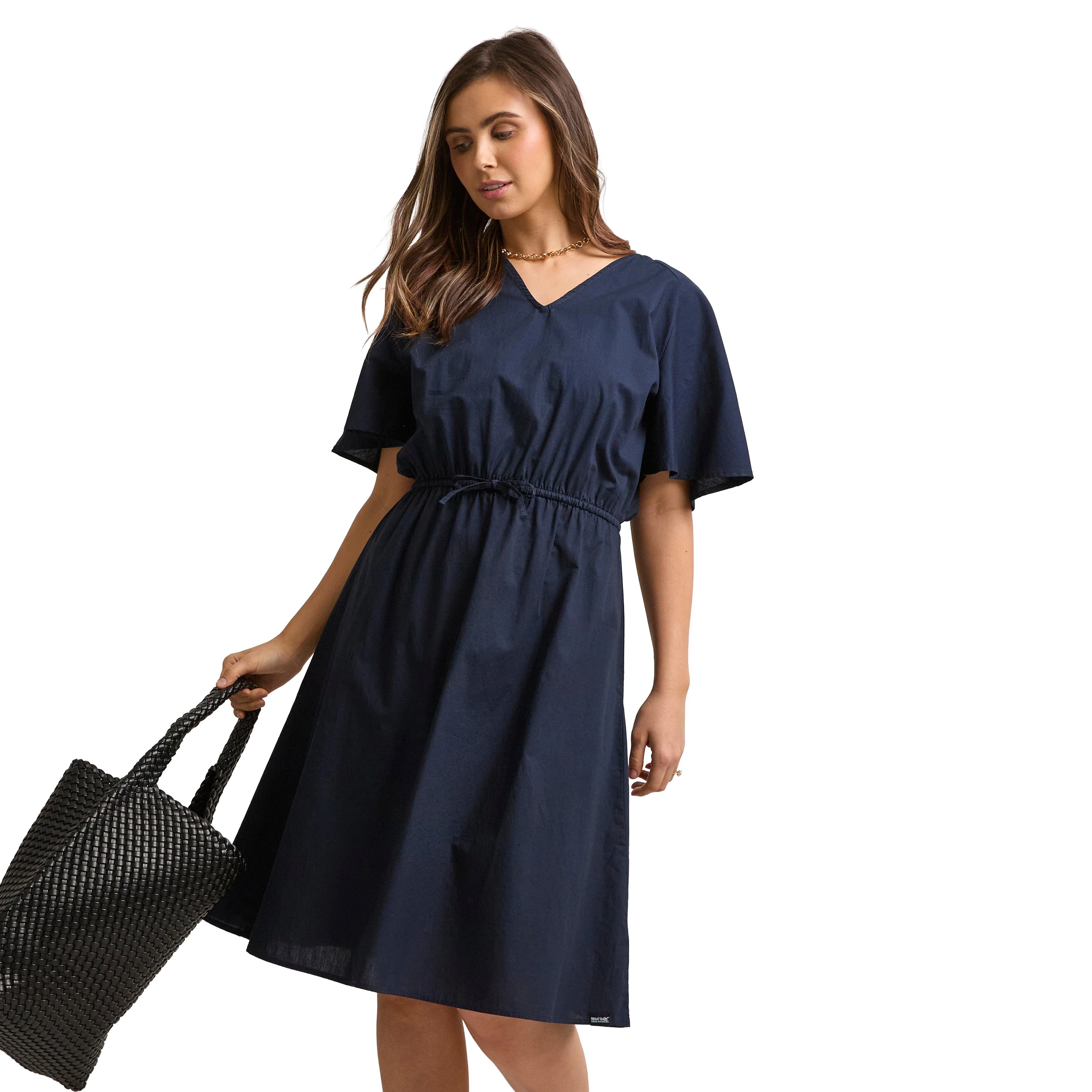 Women's Elona Dress Navy - Image 5