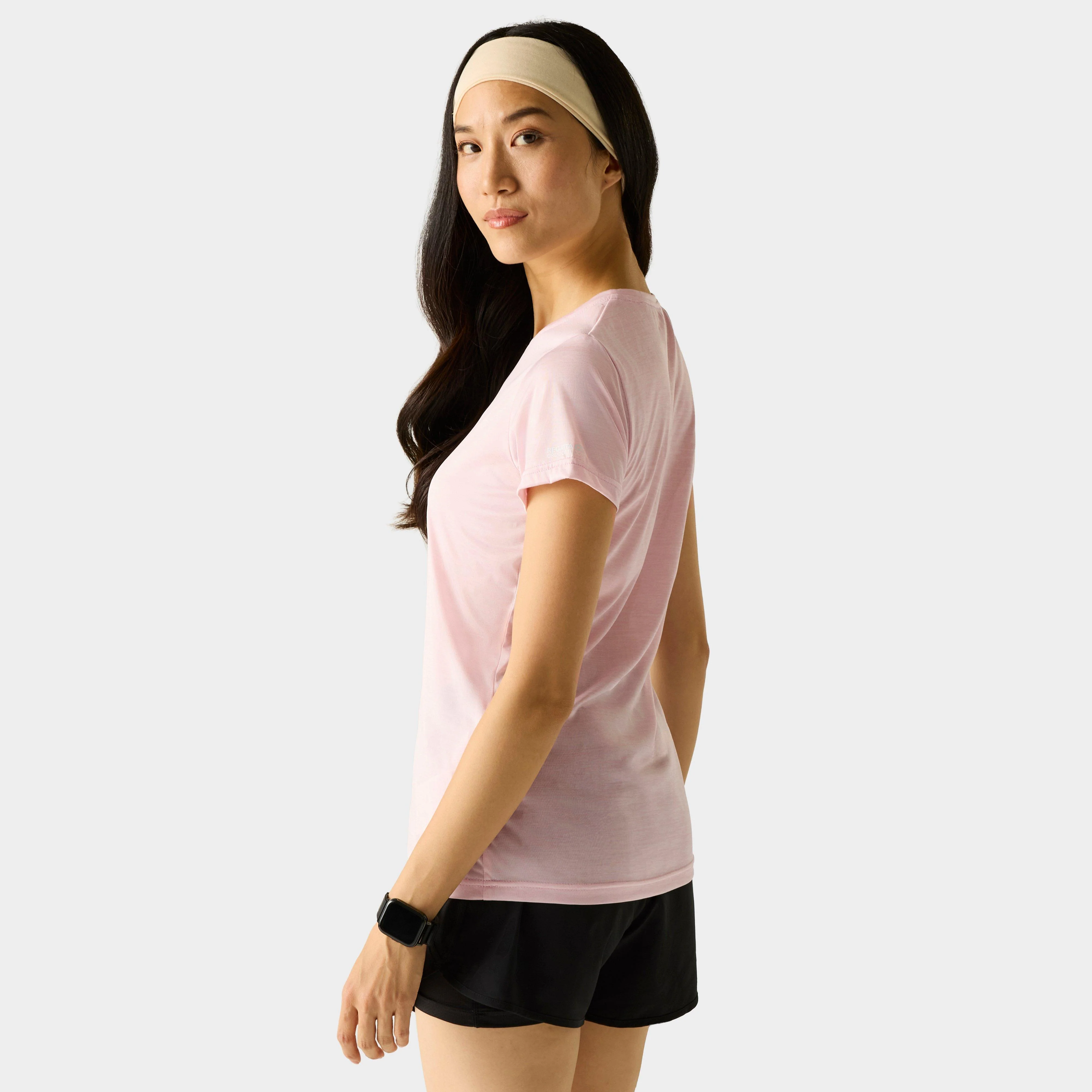 Women’s Fingal Edition T-Shirt Haze Pink - Image 2