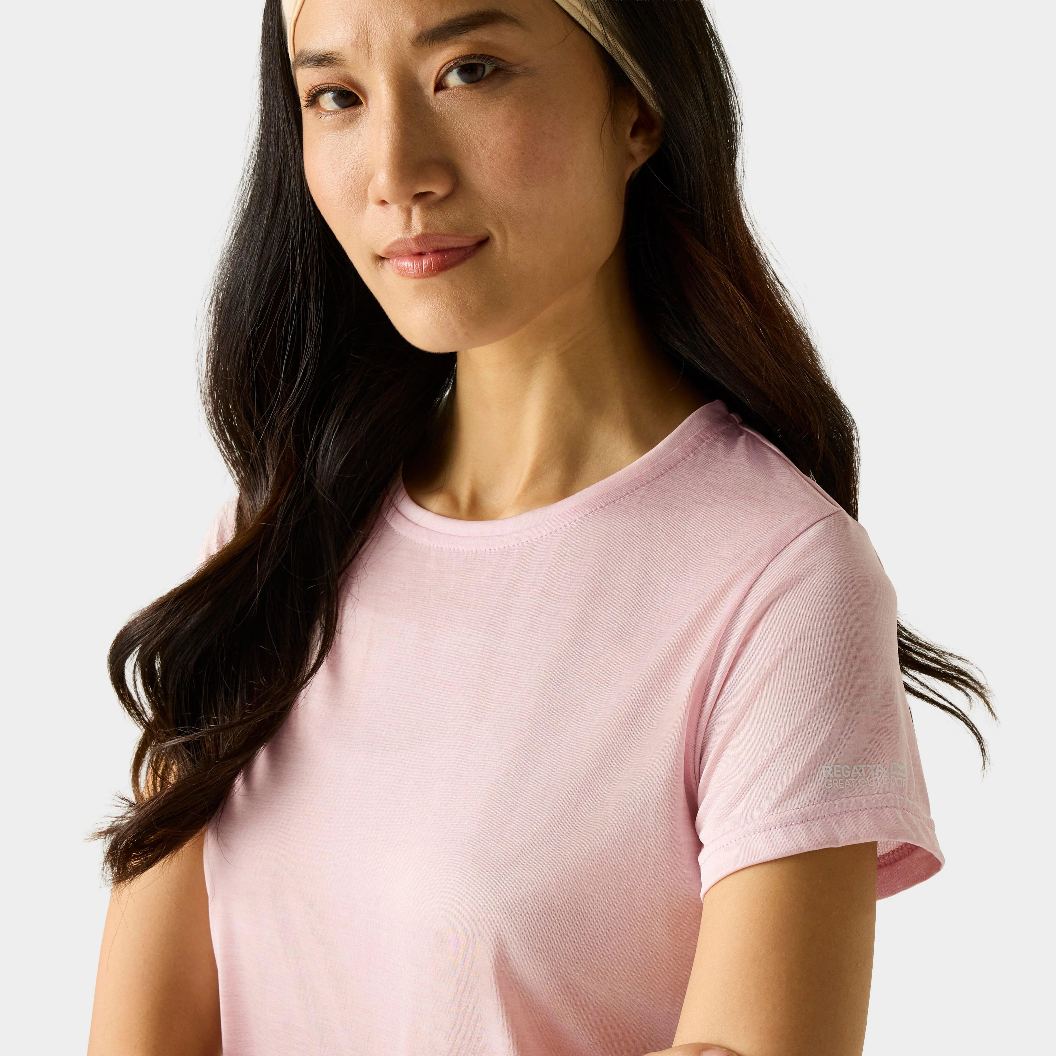 Women’s Fingal Edition T-Shirt Haze Pink - Image 3