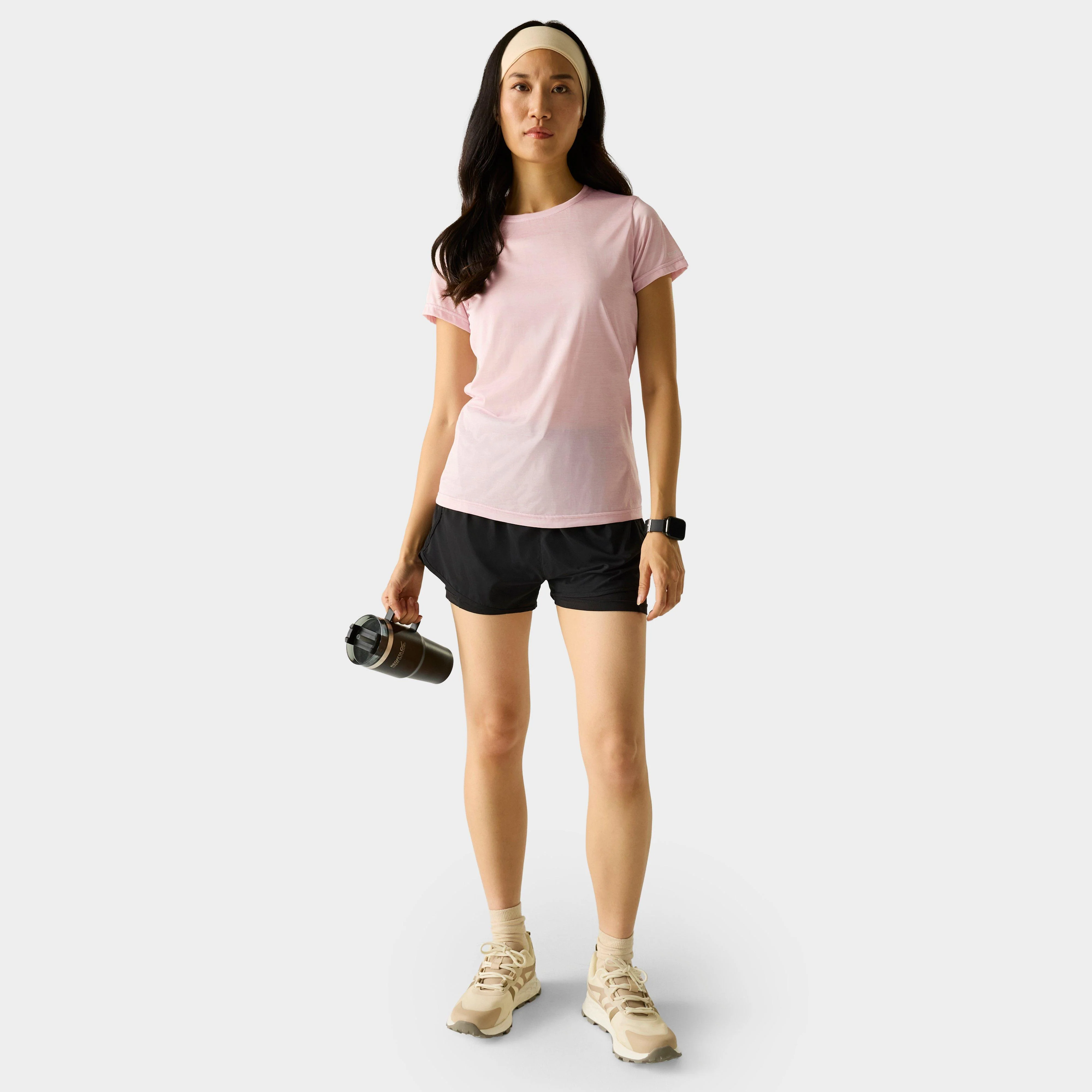 Women’s Fingal Edition T-Shirt Haze Pink - Image 4